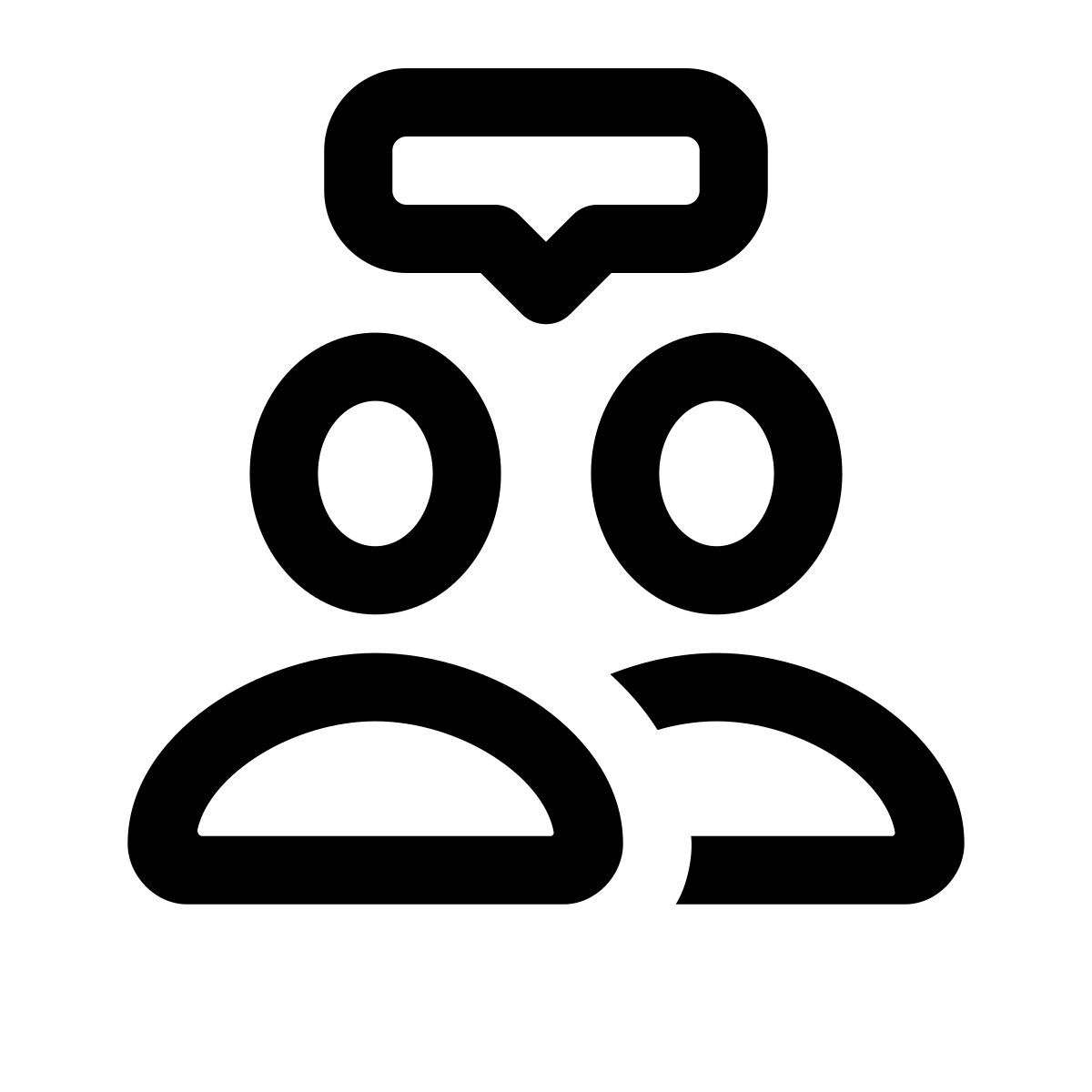 icon tarefa de grupo apple sf regular estilo