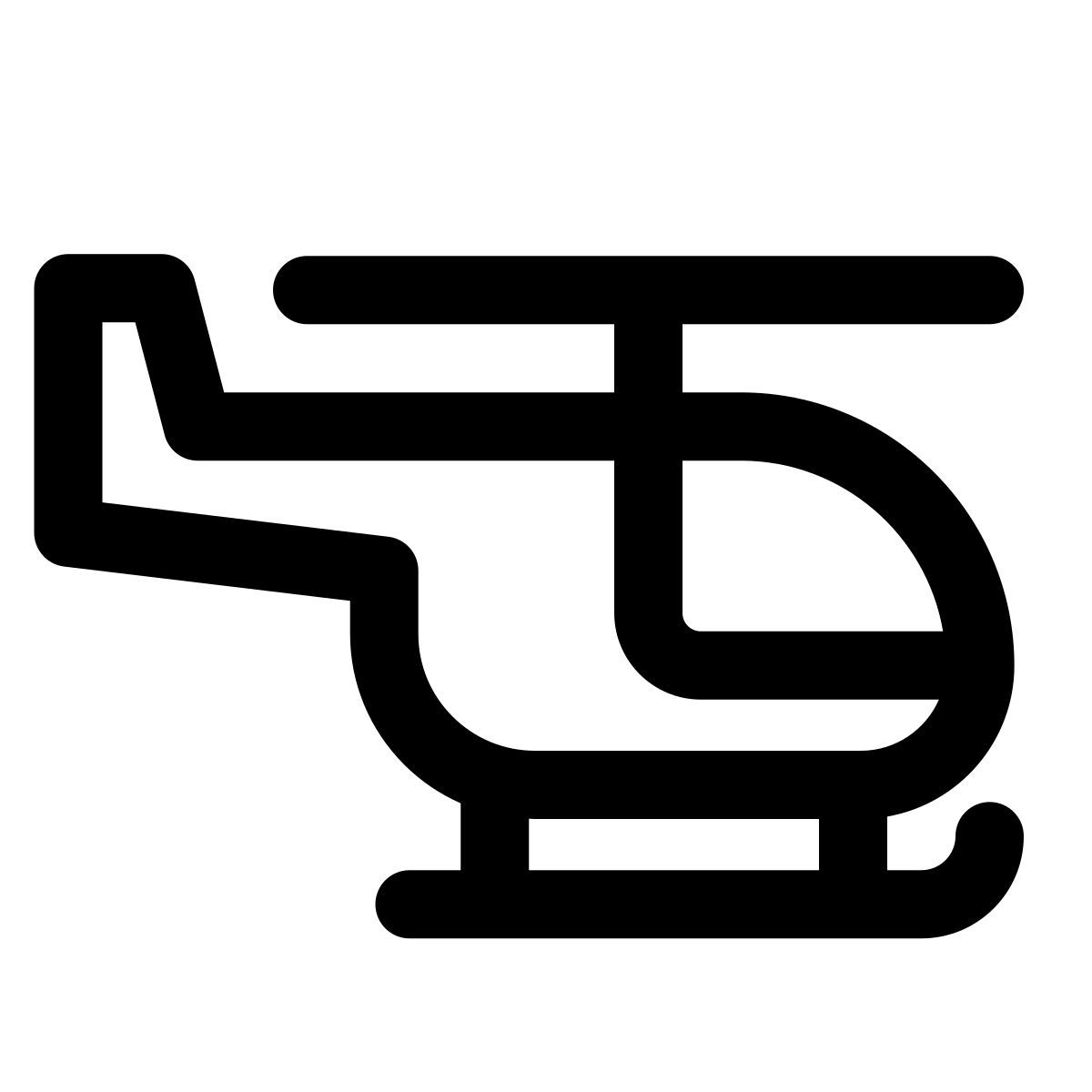 apple sf regular style 直升机 icon