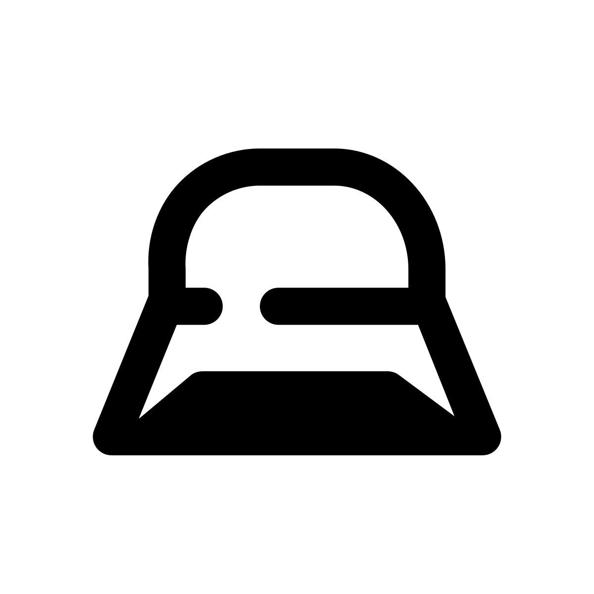 apple sf regular style helm icon