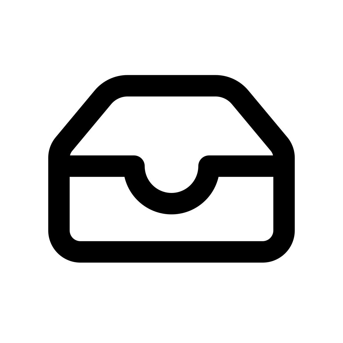 apple sf regular style inbox icon