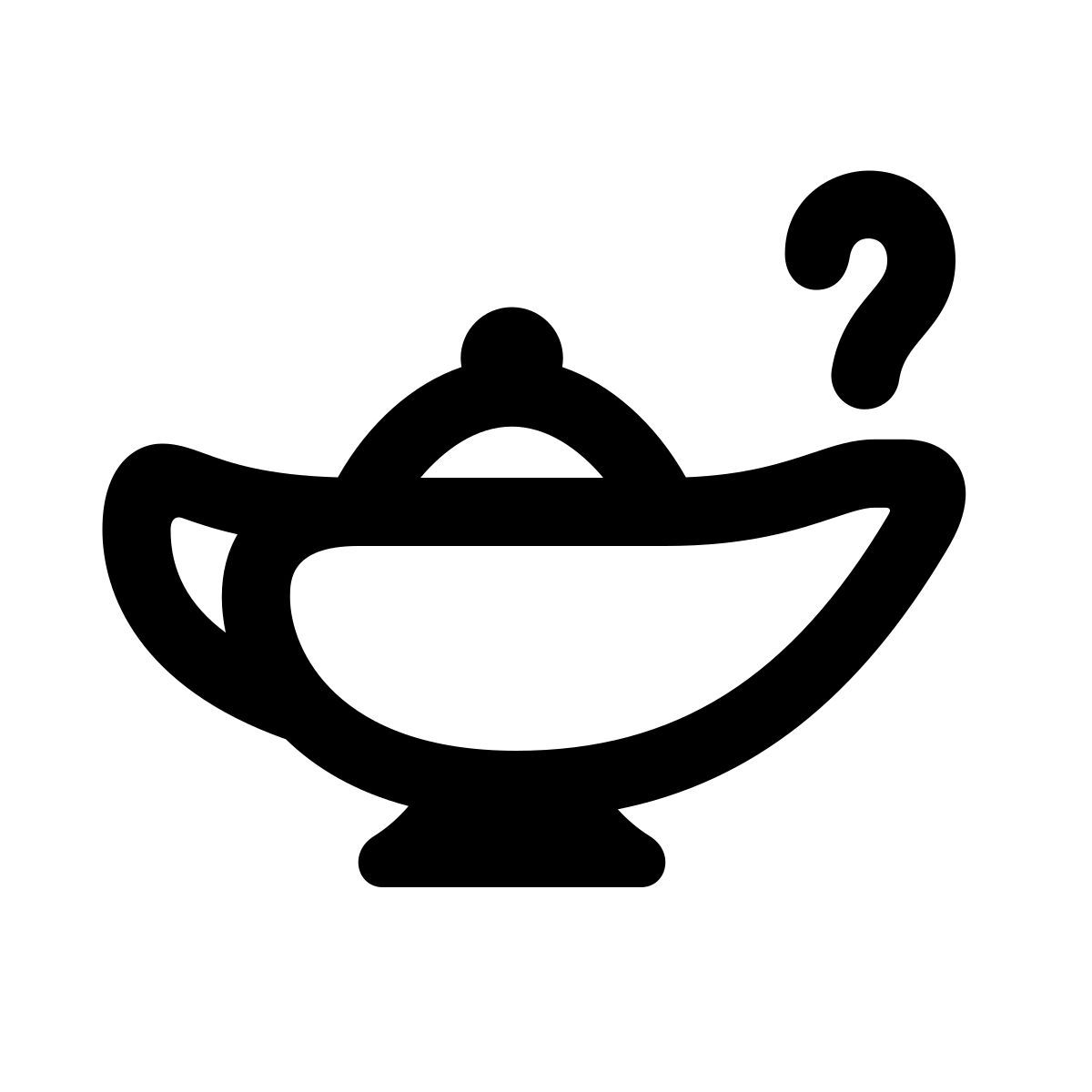 apple sf regular style genie lamp icon