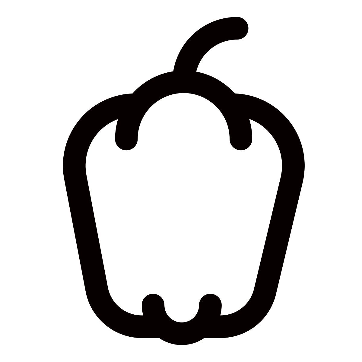 apple sf regular style pimenton icon