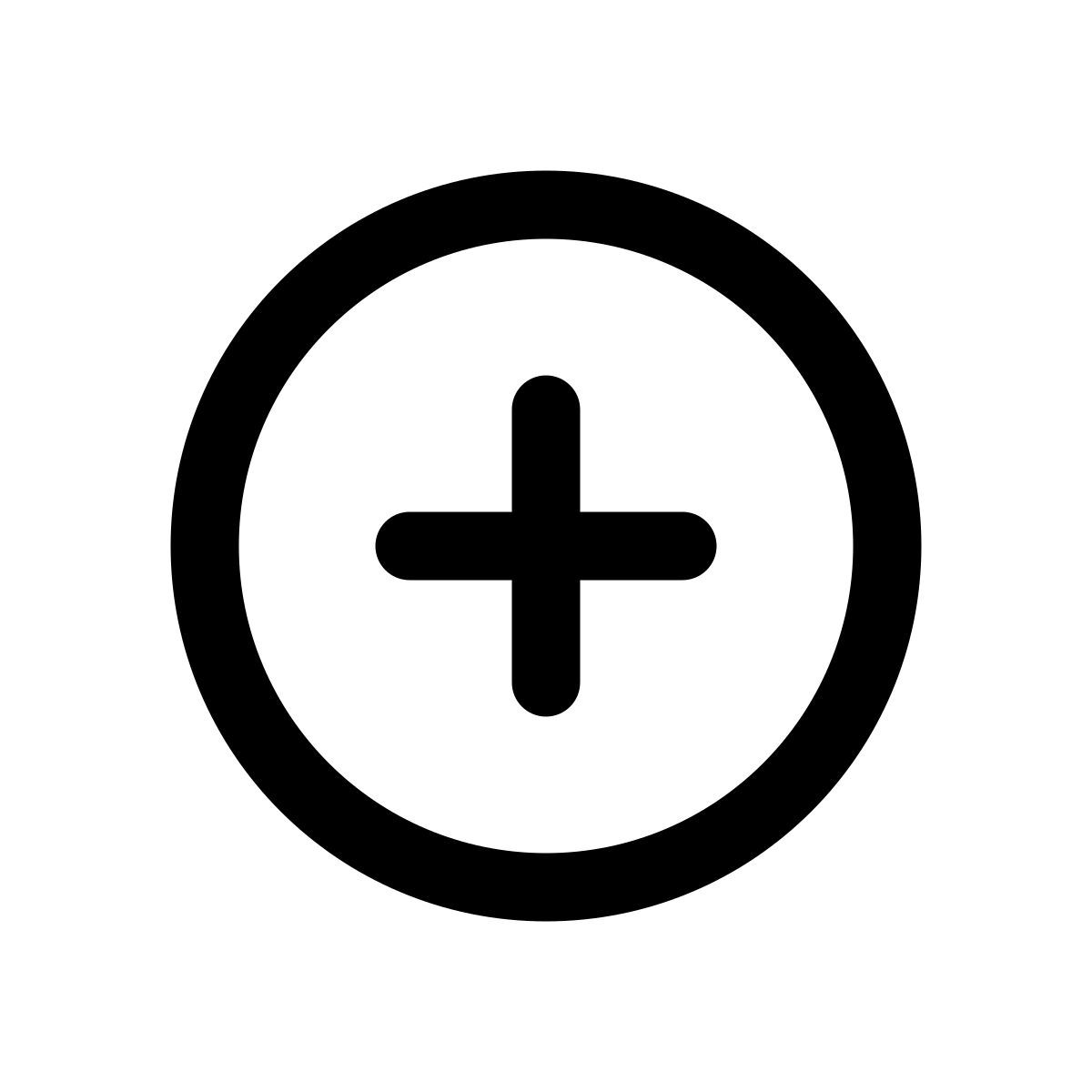 apple sf regular style más icon