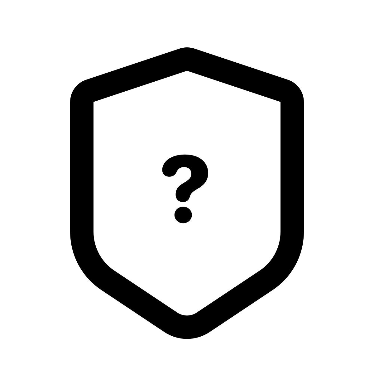 apple sf regular style 질문 방패 icon