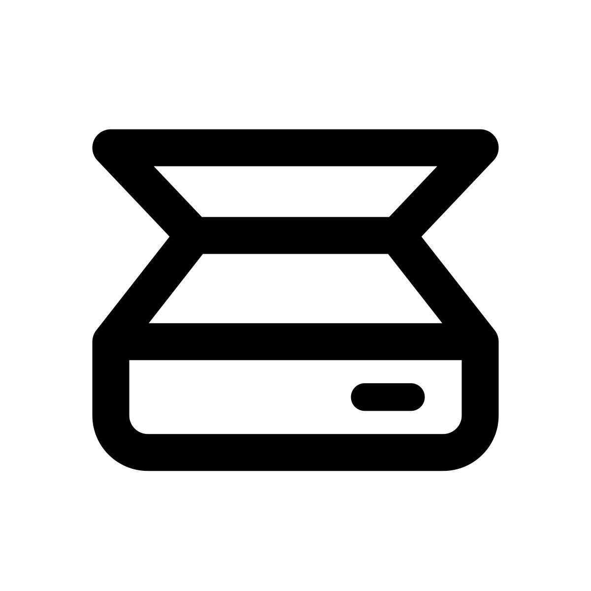 apple sf regular style scanner icon