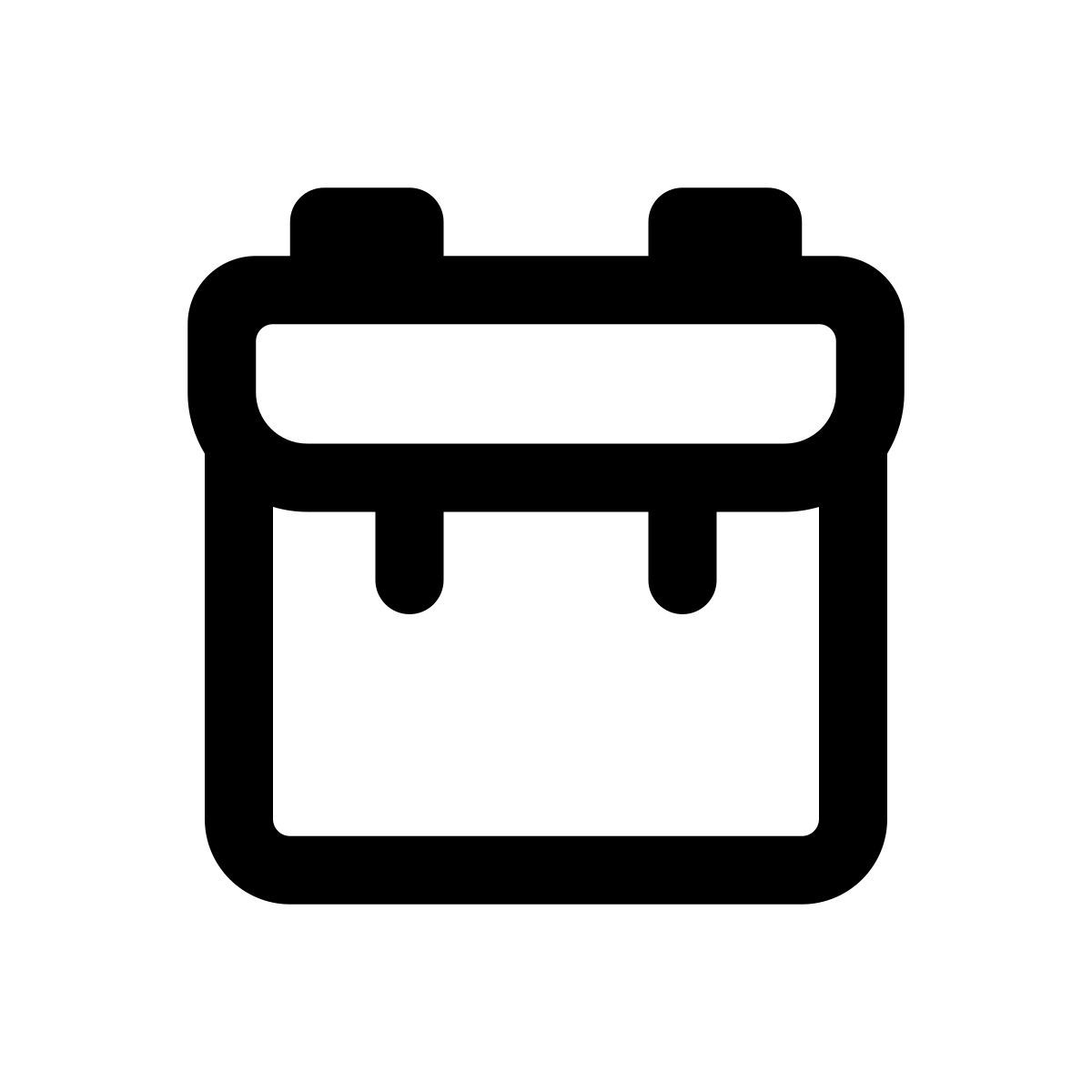 apple sf regular style 书包 icon