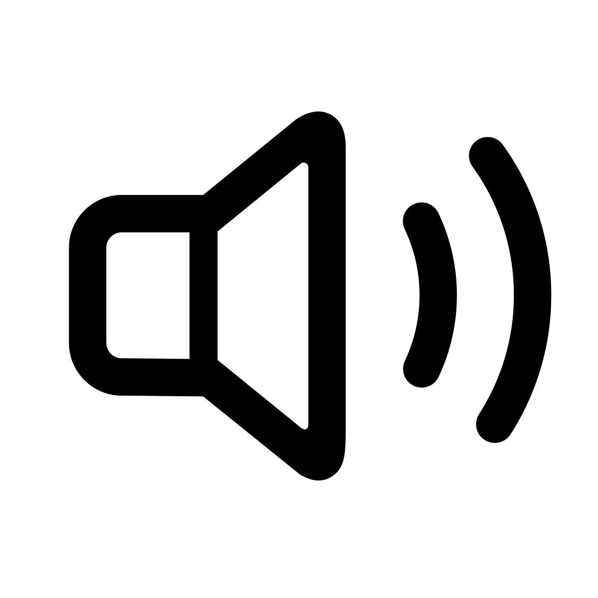 apple sf regular style 扬声器 icon