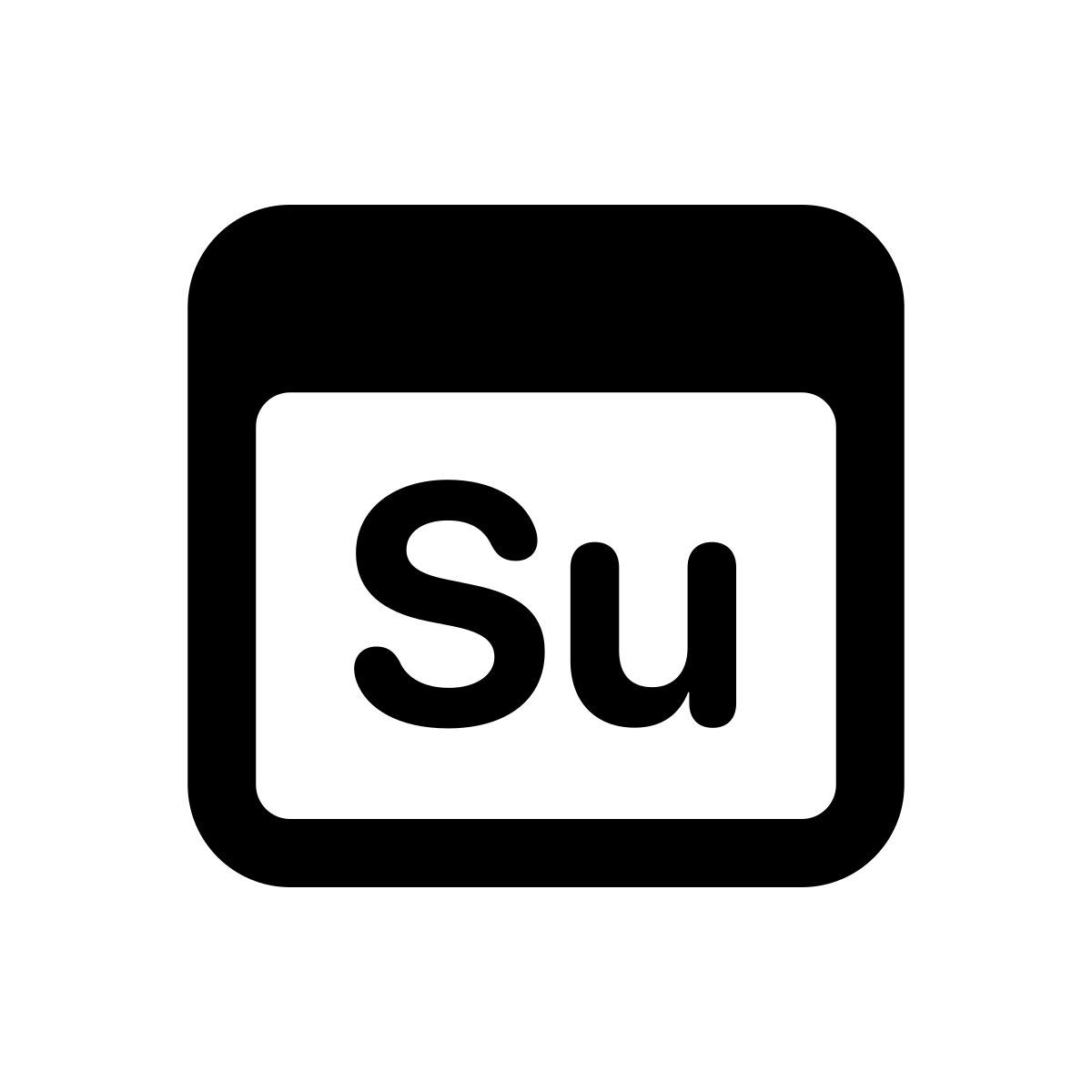 apple sf regular style 星期日 icon