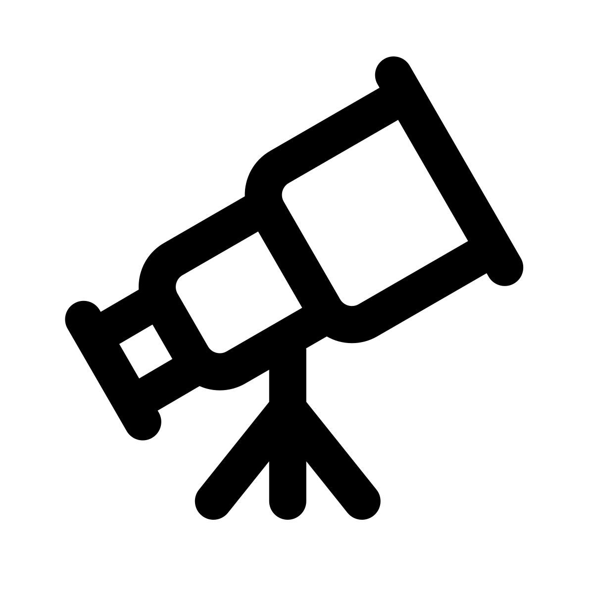 apple sf regular style telescope icon