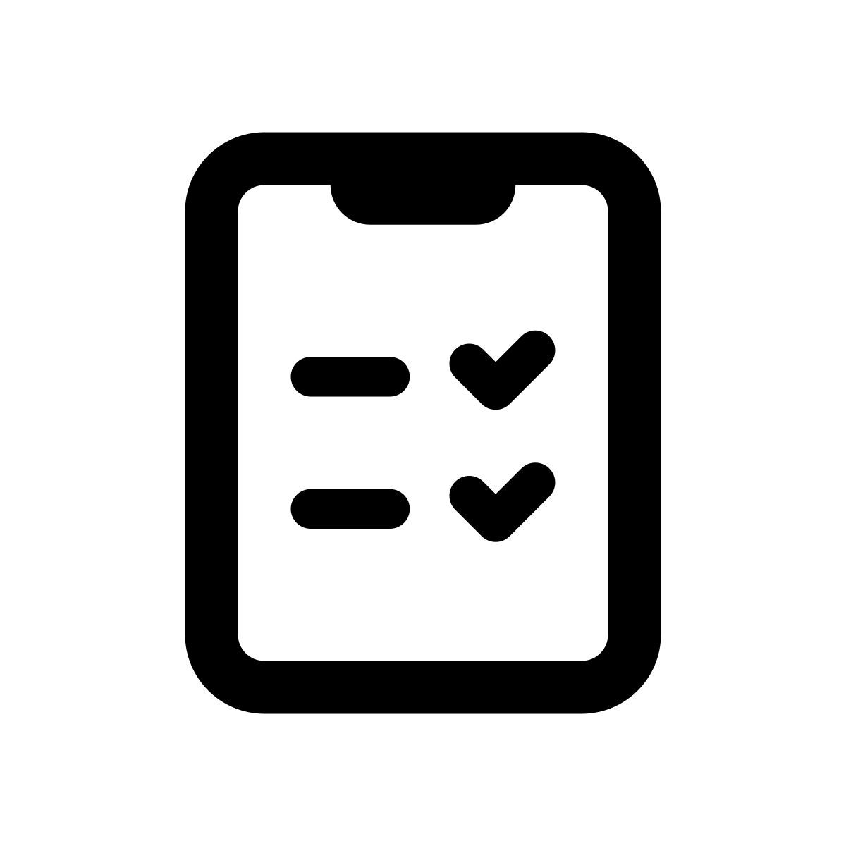 apple sf regular style test passed icon