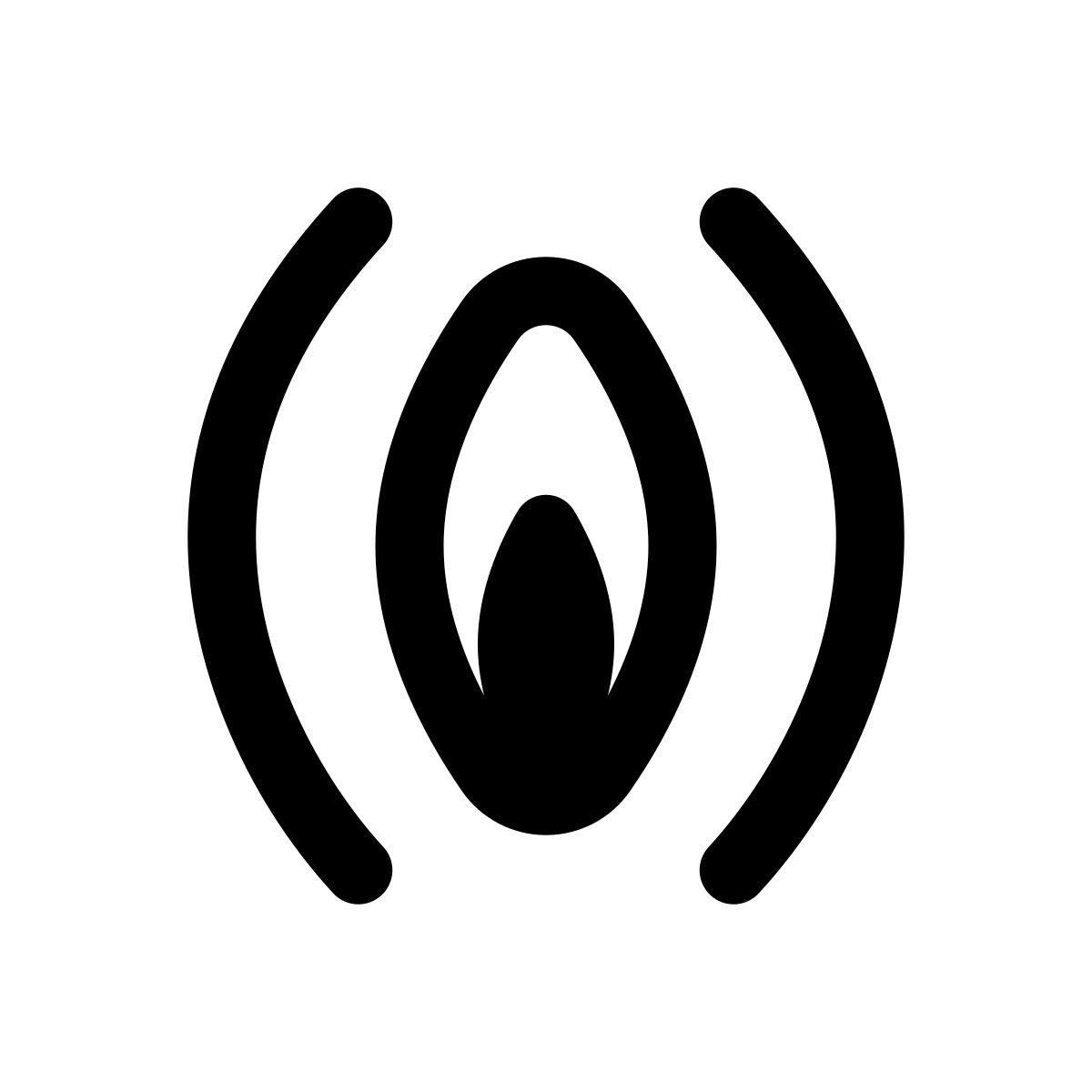 apple sf regular style vagina icon