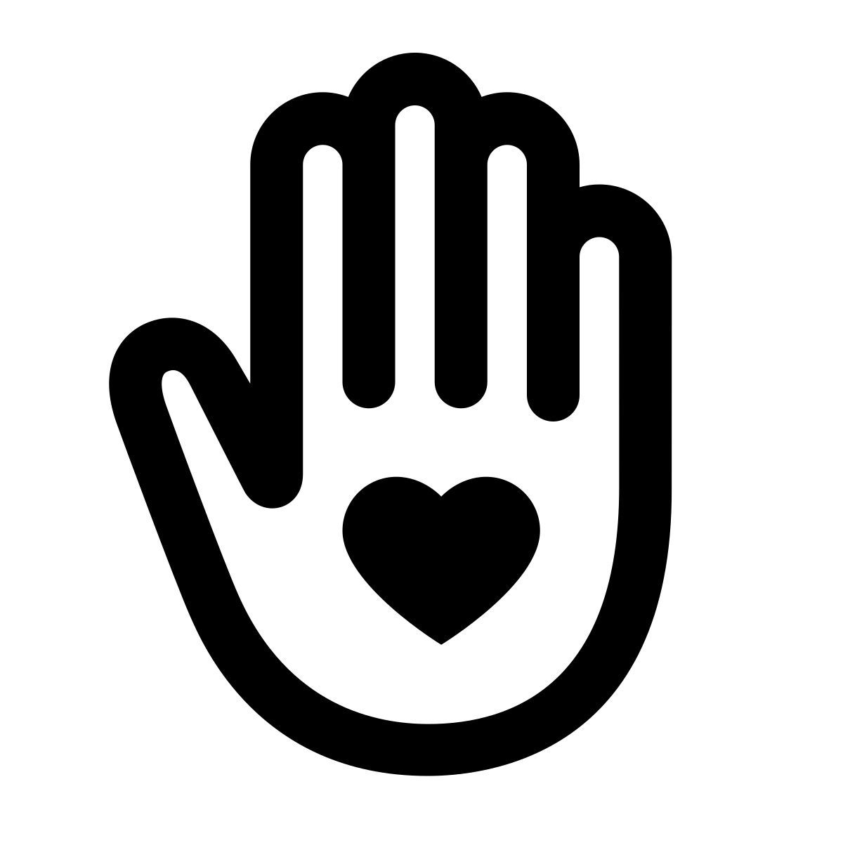 apple sf regular style volontariato icon