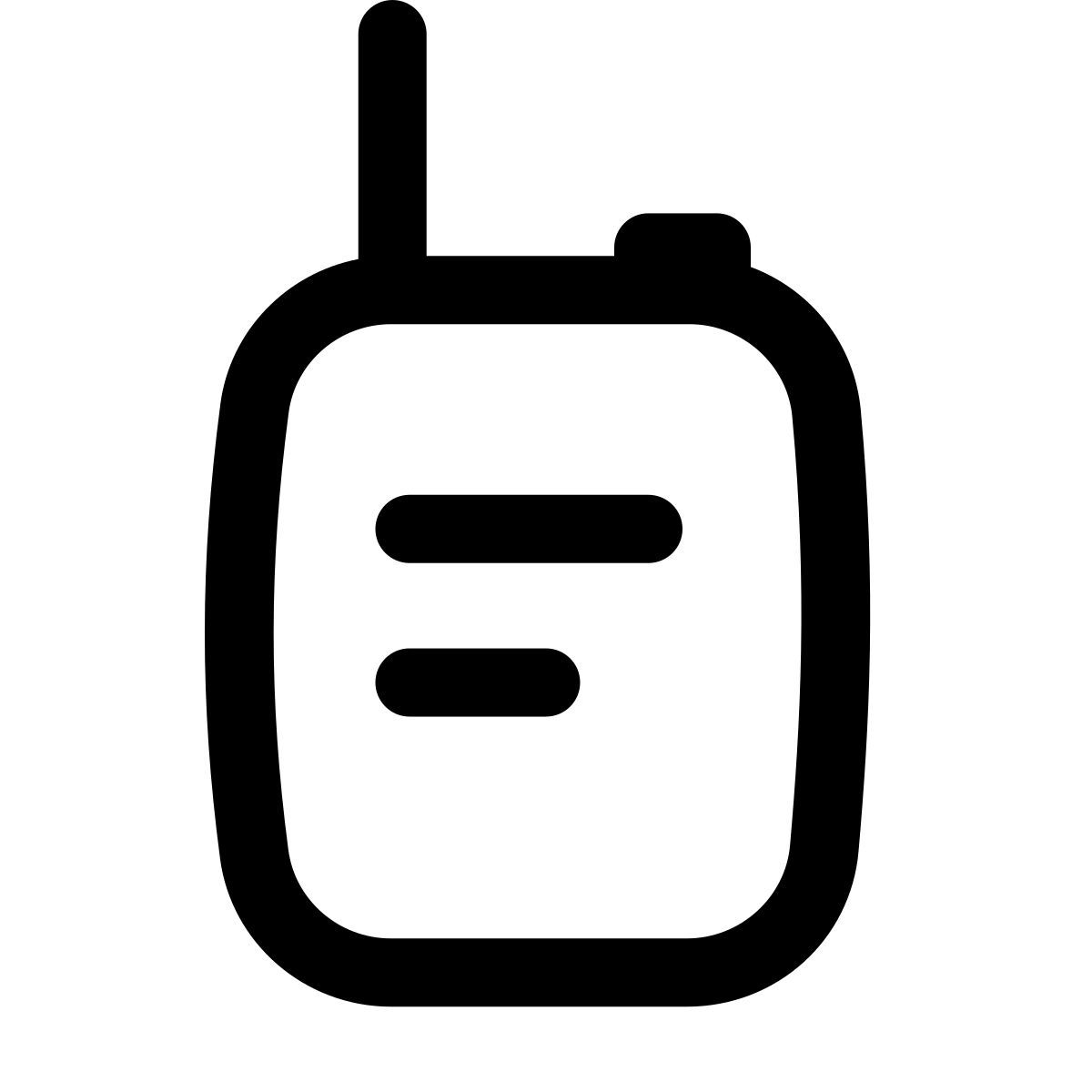 apple sf regular style 收音机 icon