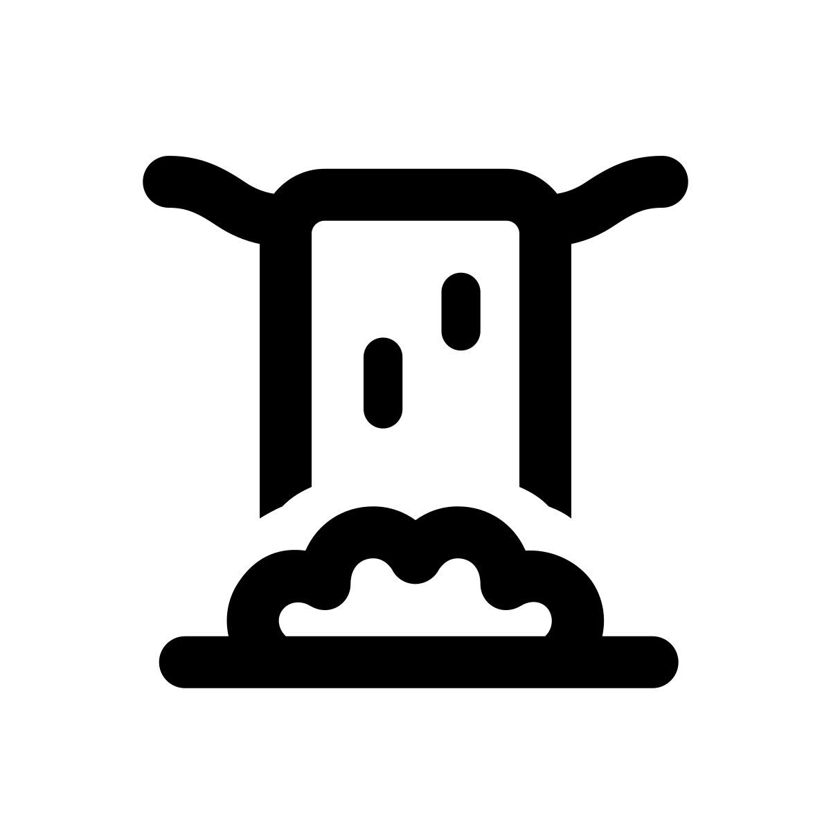 apple sf regular style wasserfall icon