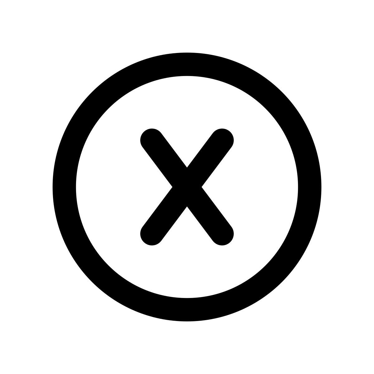 apple sf regular style xbox x icon