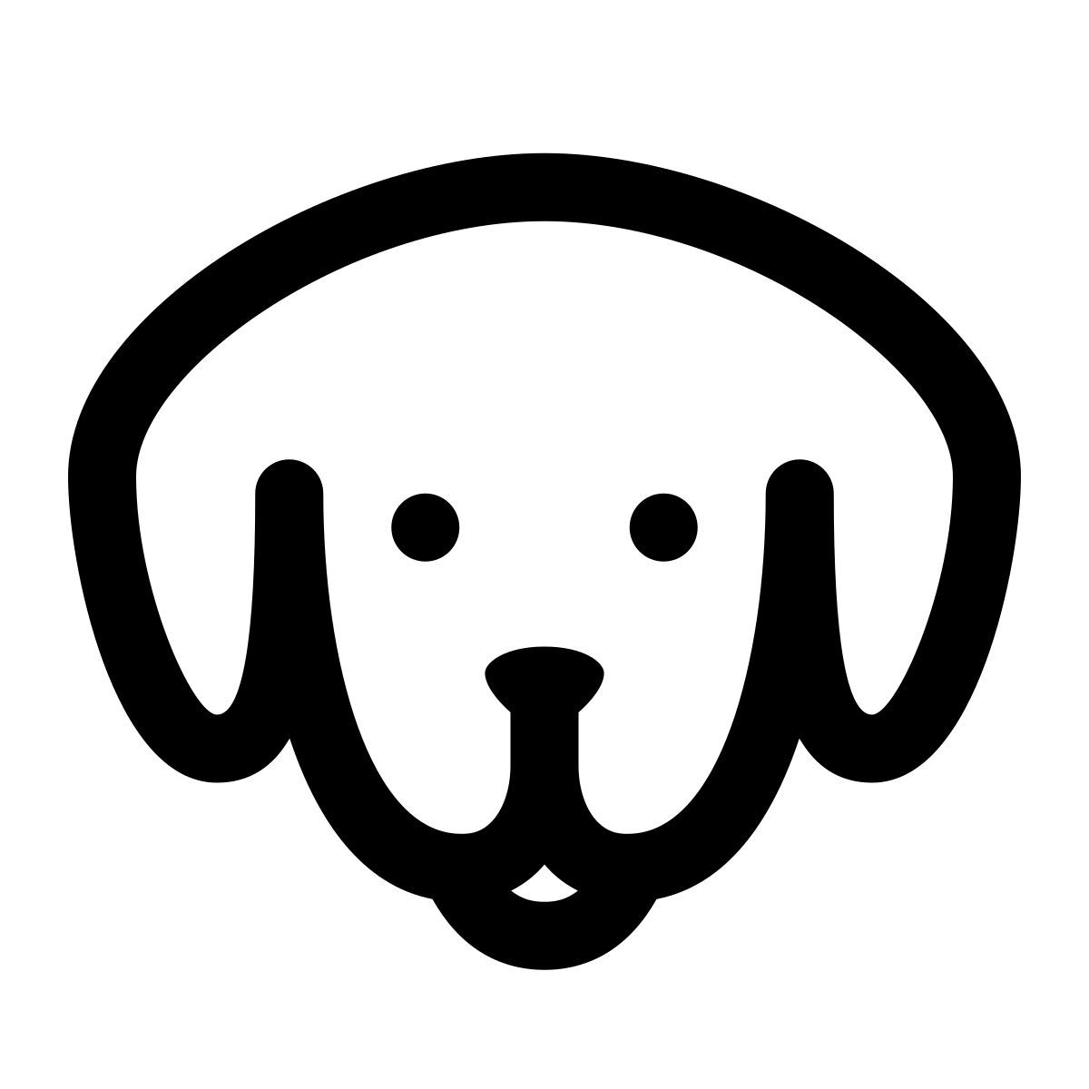 apple sf regular style 狗年 icon