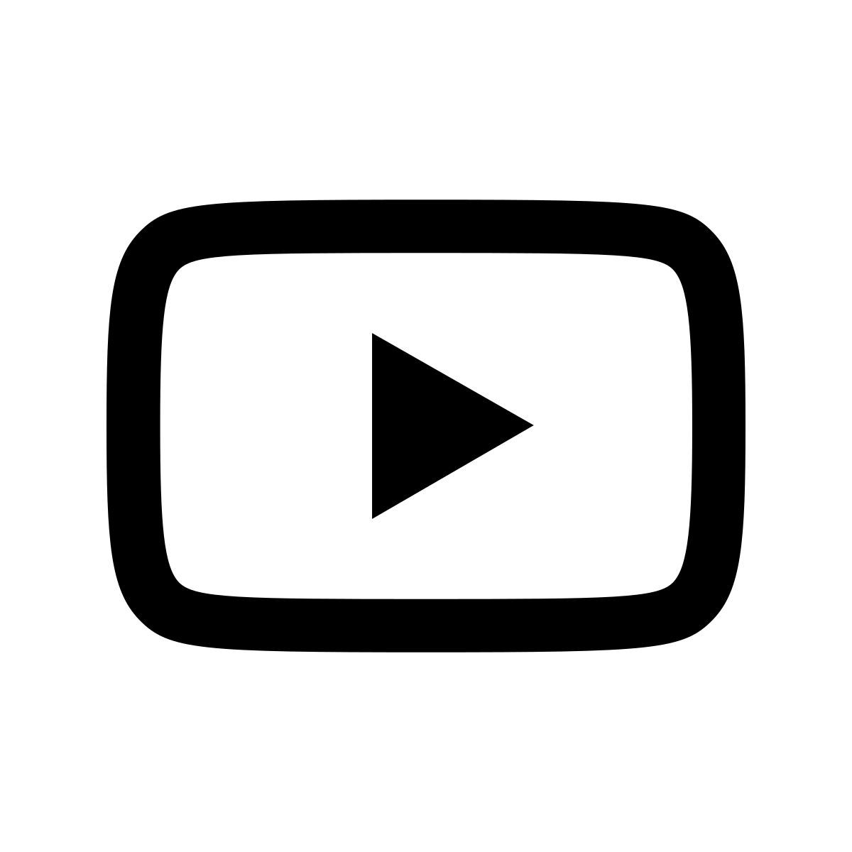 apple sf regular style youtube play icon