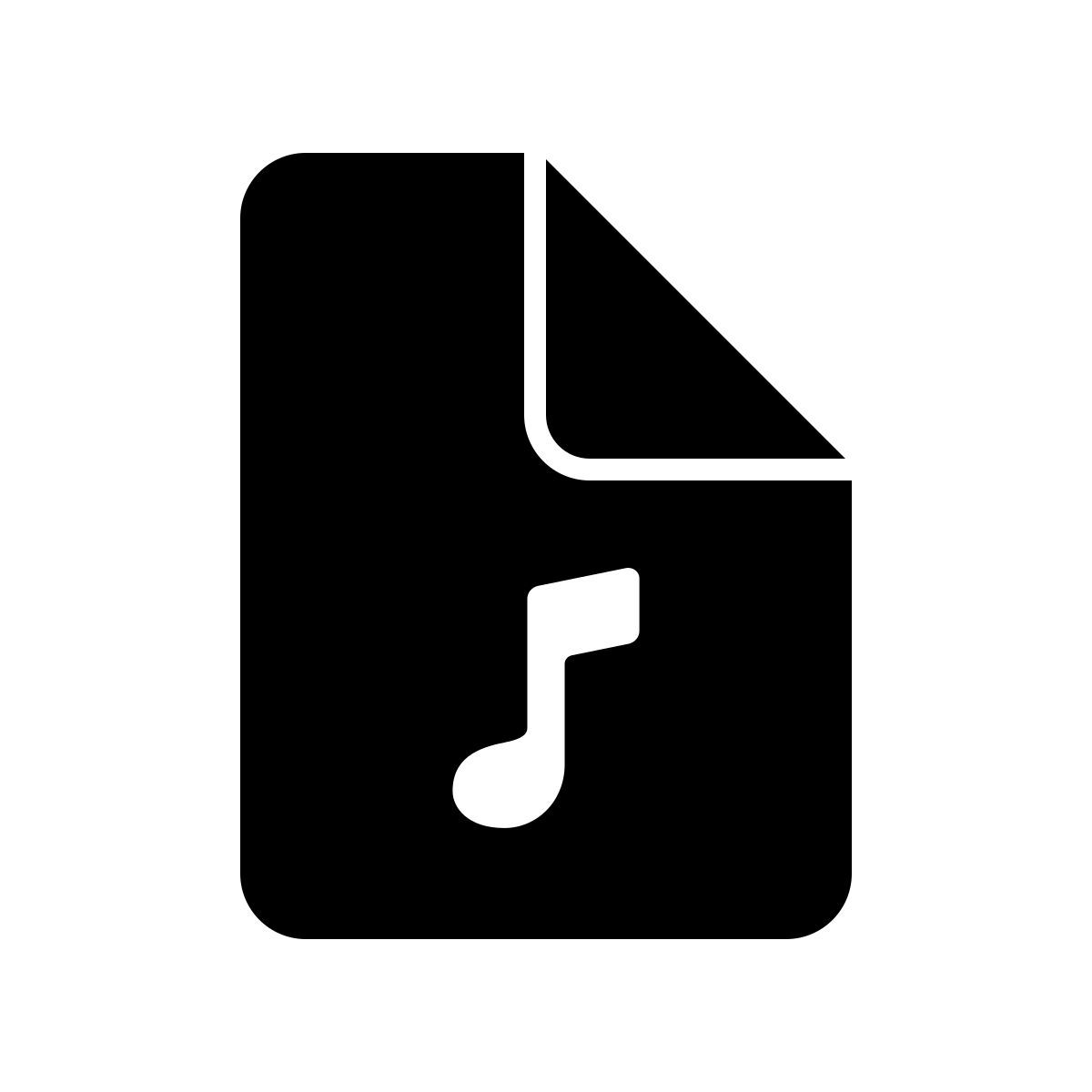 apple sf ultralight filled style fichier audio icon