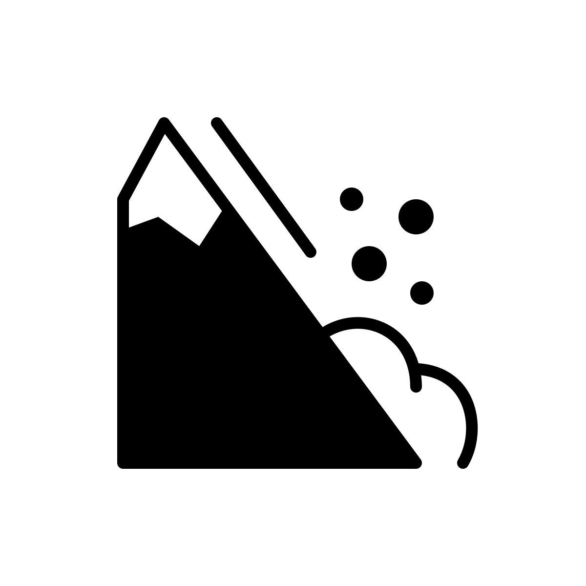 apple sf ultralight filled style 눈사태 icon