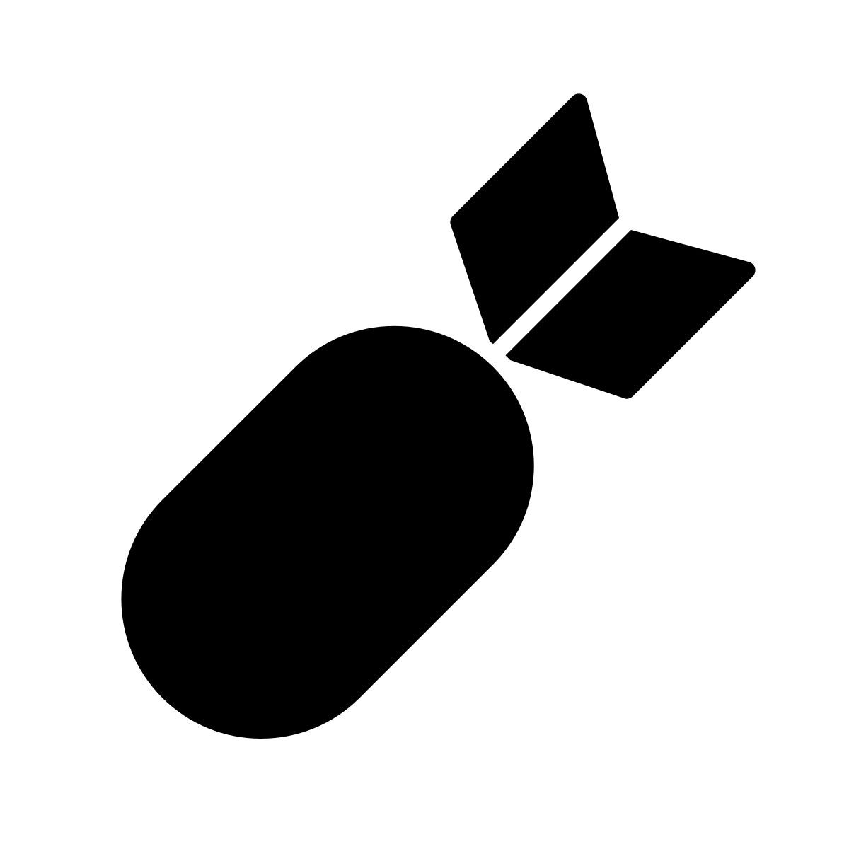 apple sf ultralight filled style atomic bomb icon