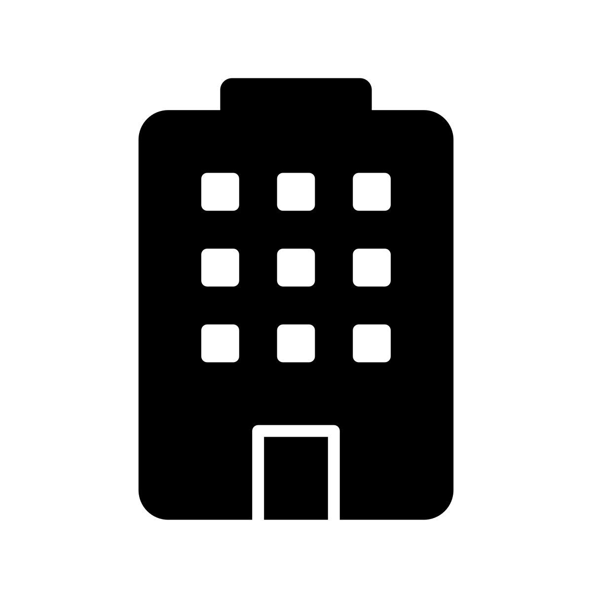 apple sf ultralight filled style 建筑 icon