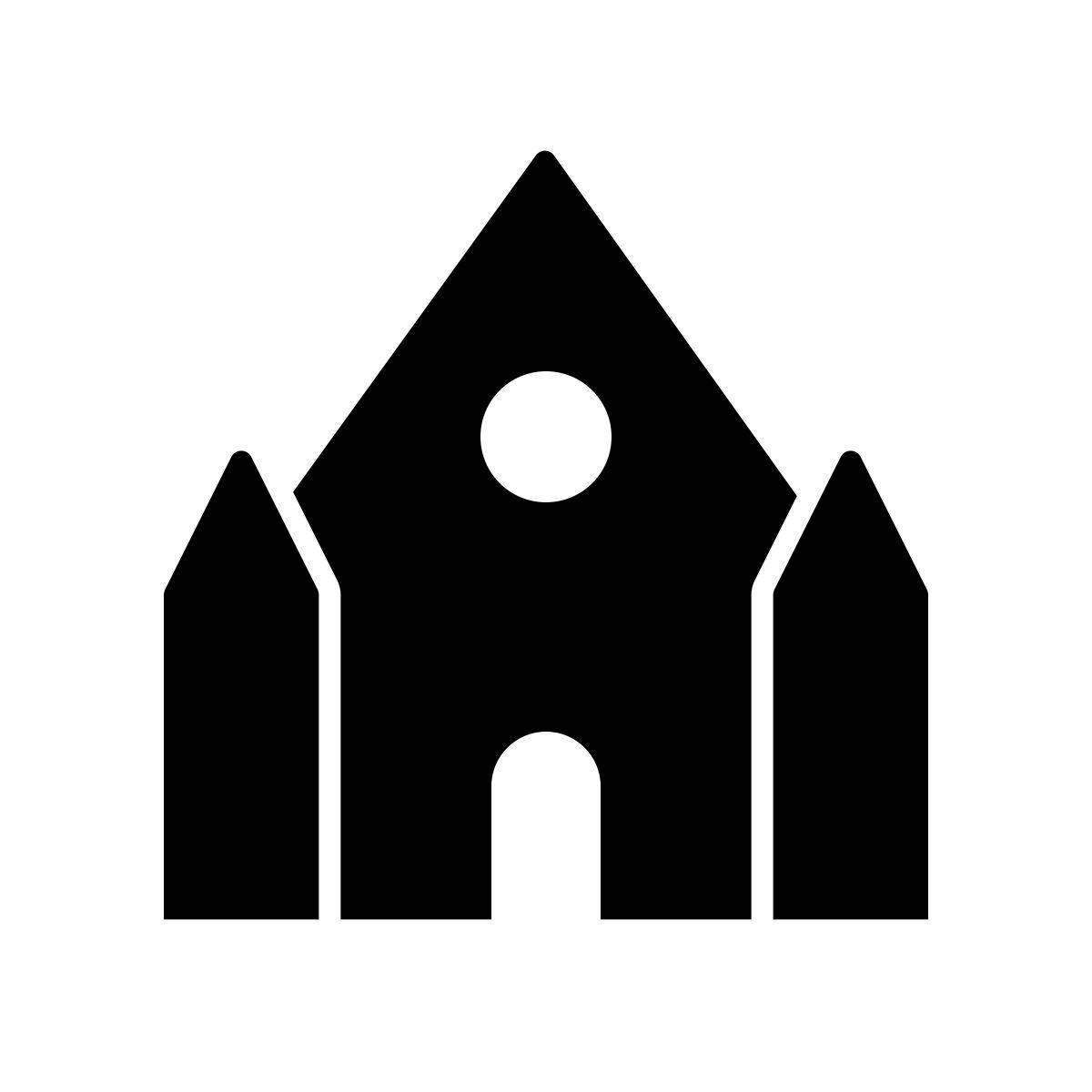 apple sf ultralight filled style 大教堂 icon