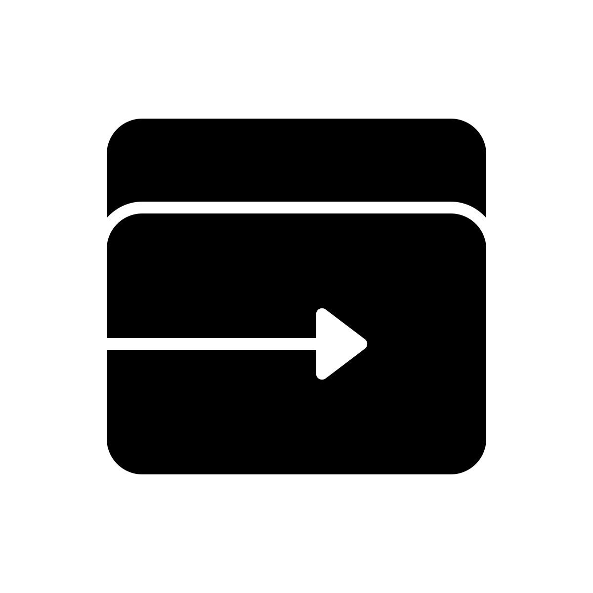 apple sf ultralight filled style fecha hasta icon