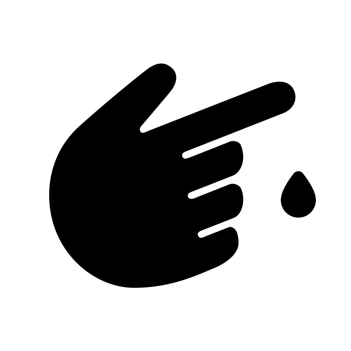 apple sf ultralight filled style 당뇨병 icon