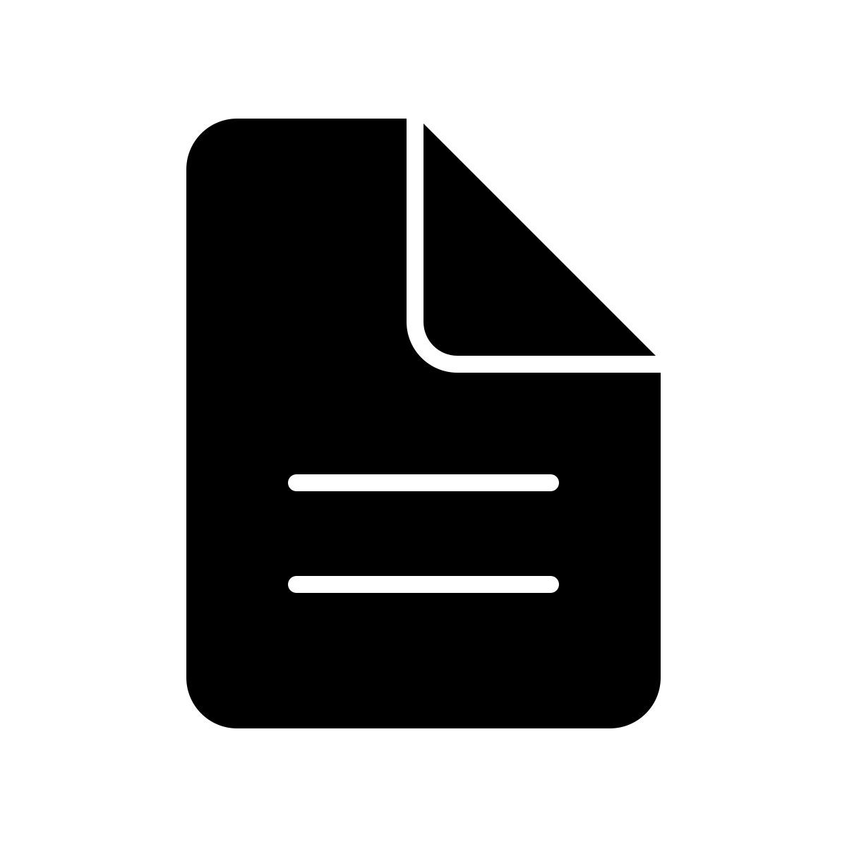 apple sf ultralight filled style documento icon