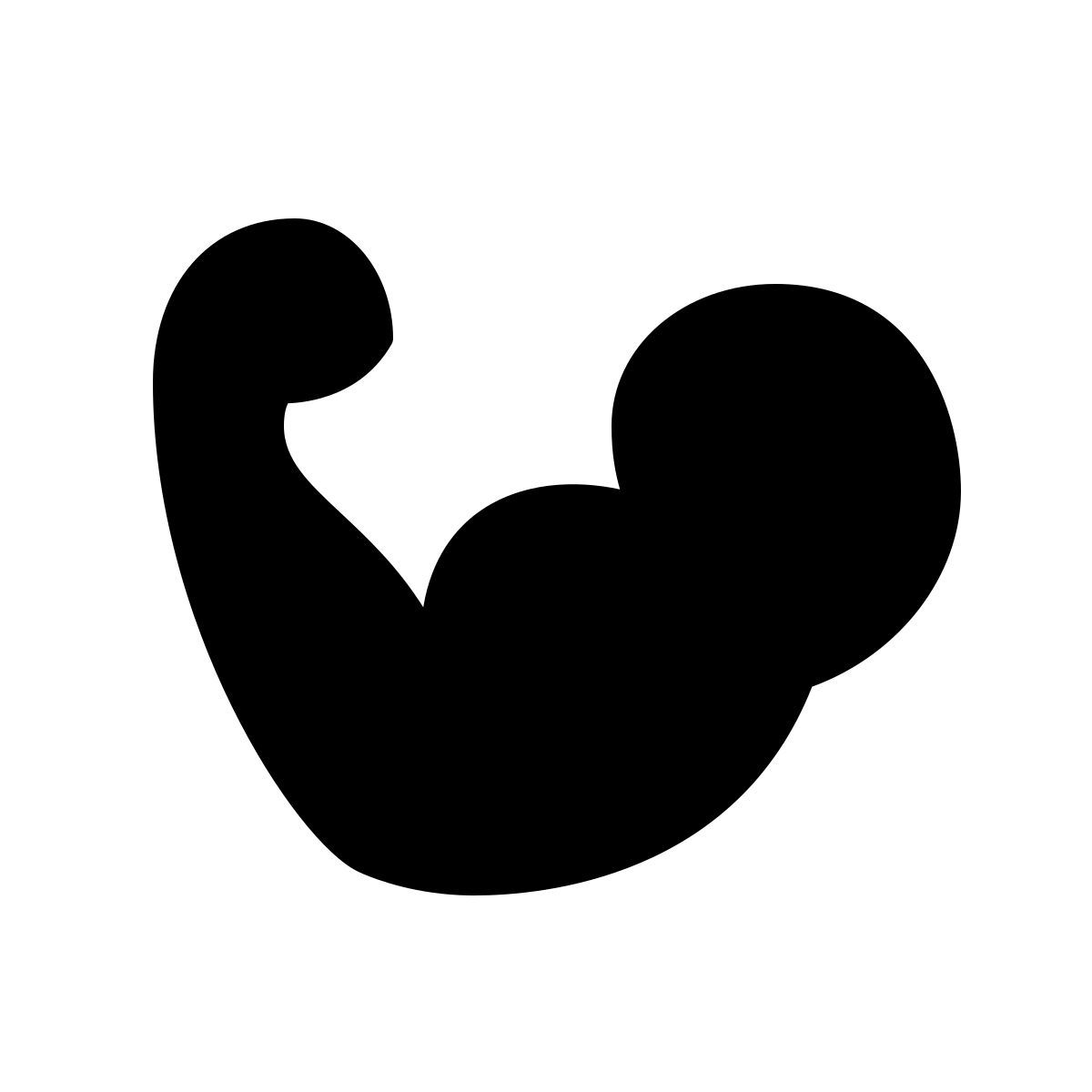 apple sf ultralight filled style flessione del bicipite icon