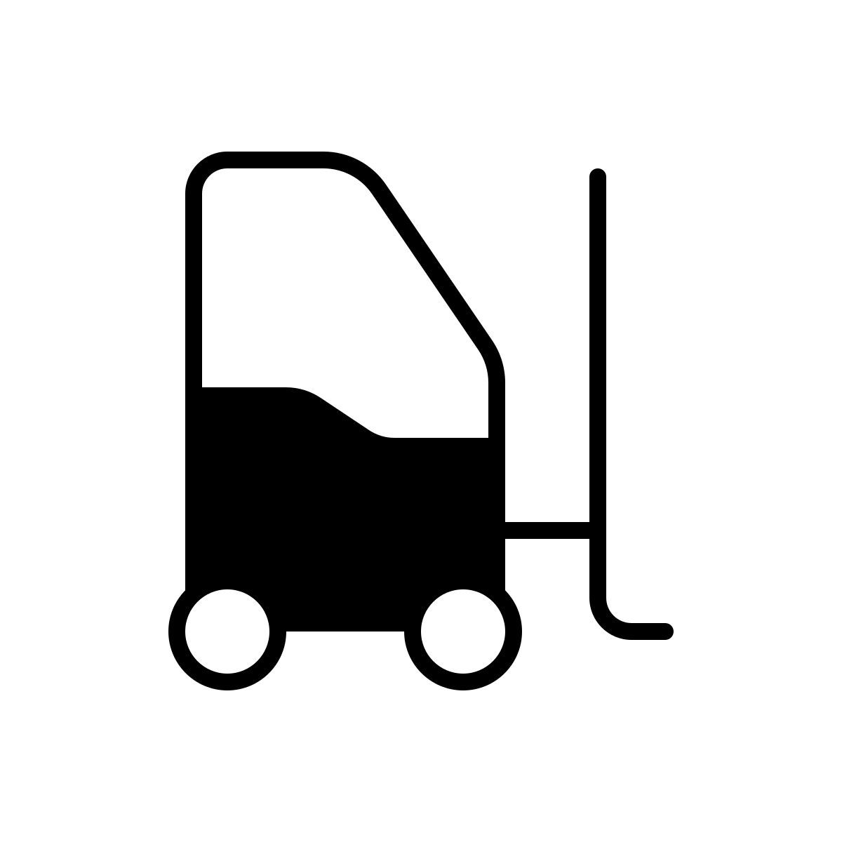 apple sf ultralight filled style carrello elevatore icon