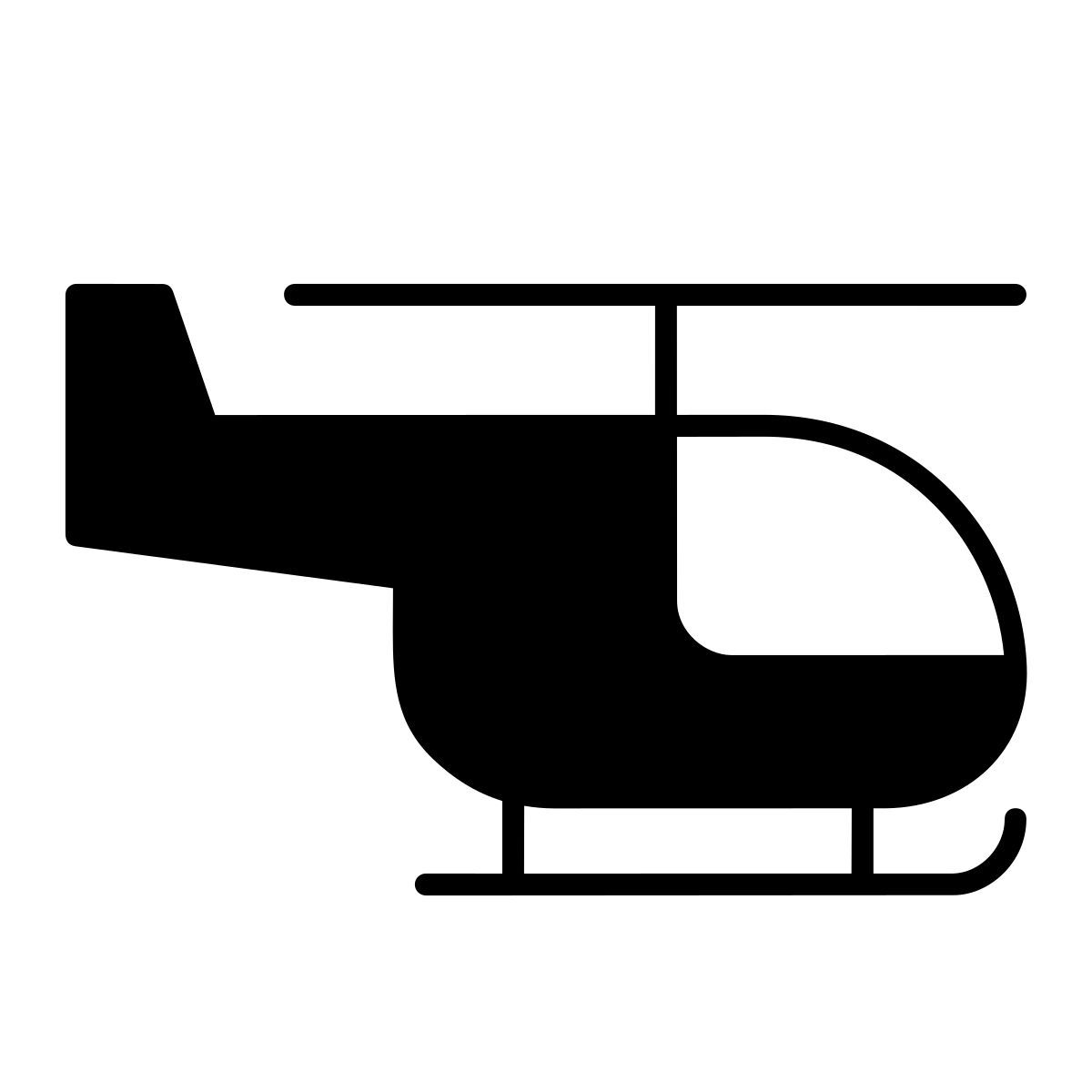 apple sf ultralight filled style 直升机 icon