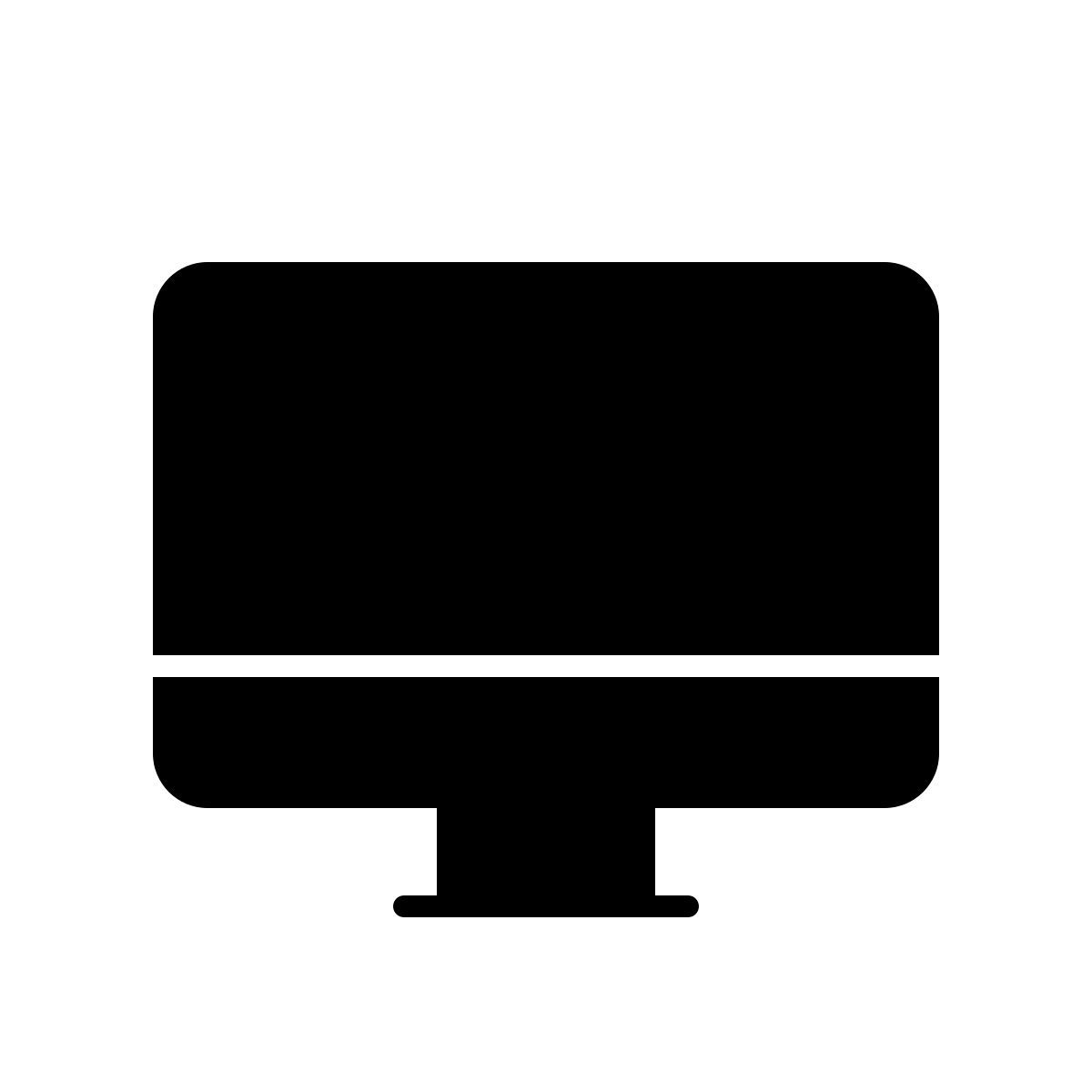 apple sf ultralight filled style imac icon
