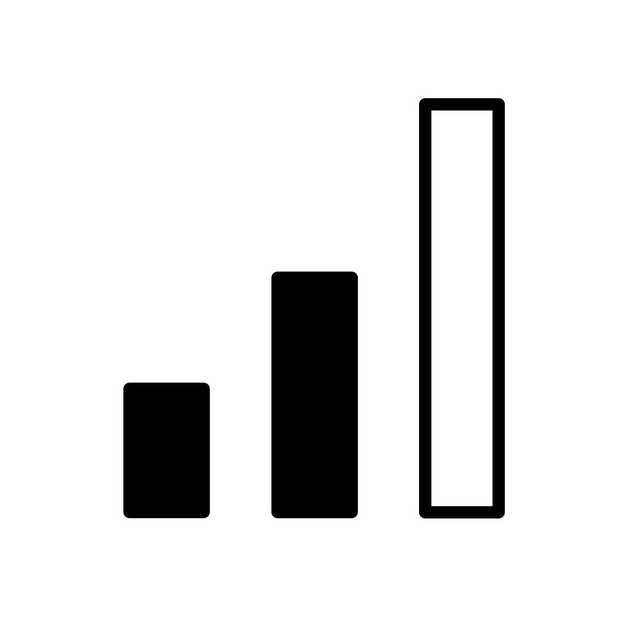 apple sf ultralight filled style mittelmäßige verbindung icon