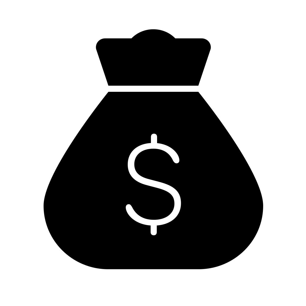 apple sf ultralight filled style sac d'argent icon