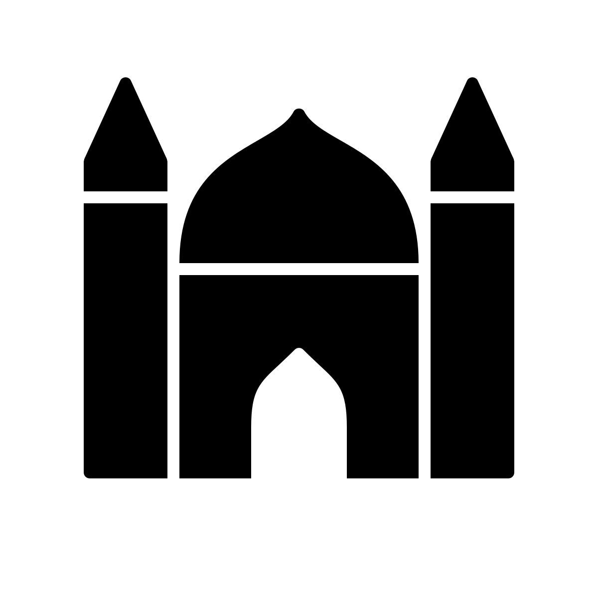 apple sf ultralight filled style musulmano icon