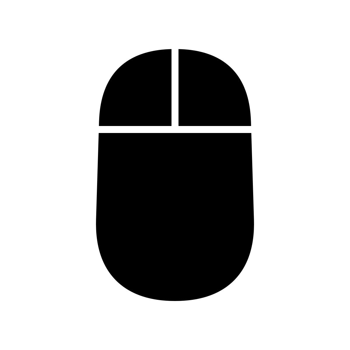 apple sf ultralight filled style 鼠标 icon