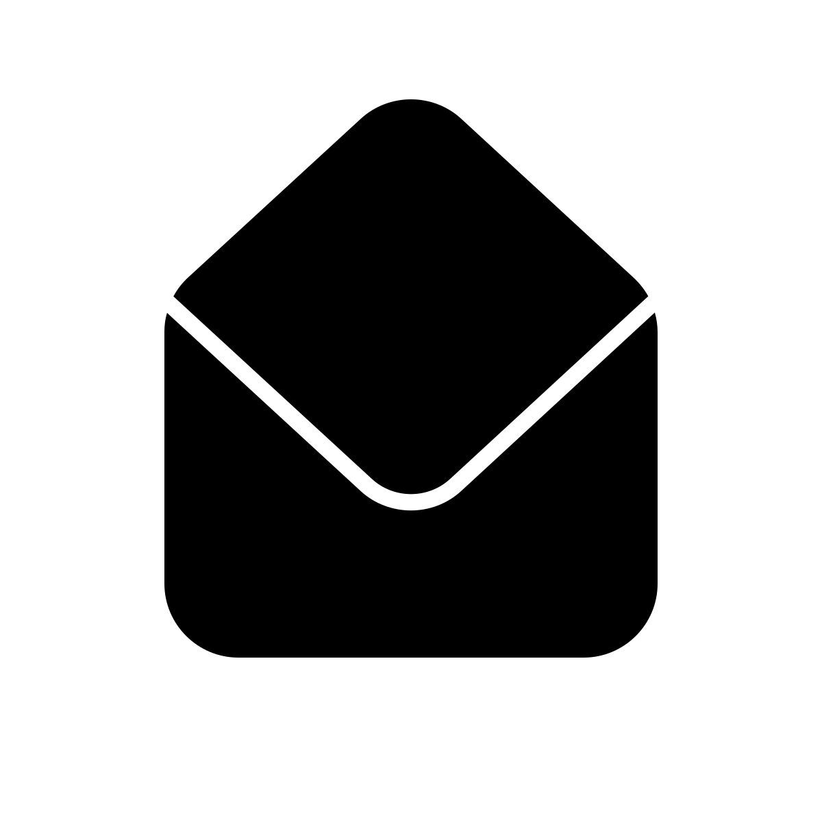 apple sf ultralight filled style 읽기 메시지 icon