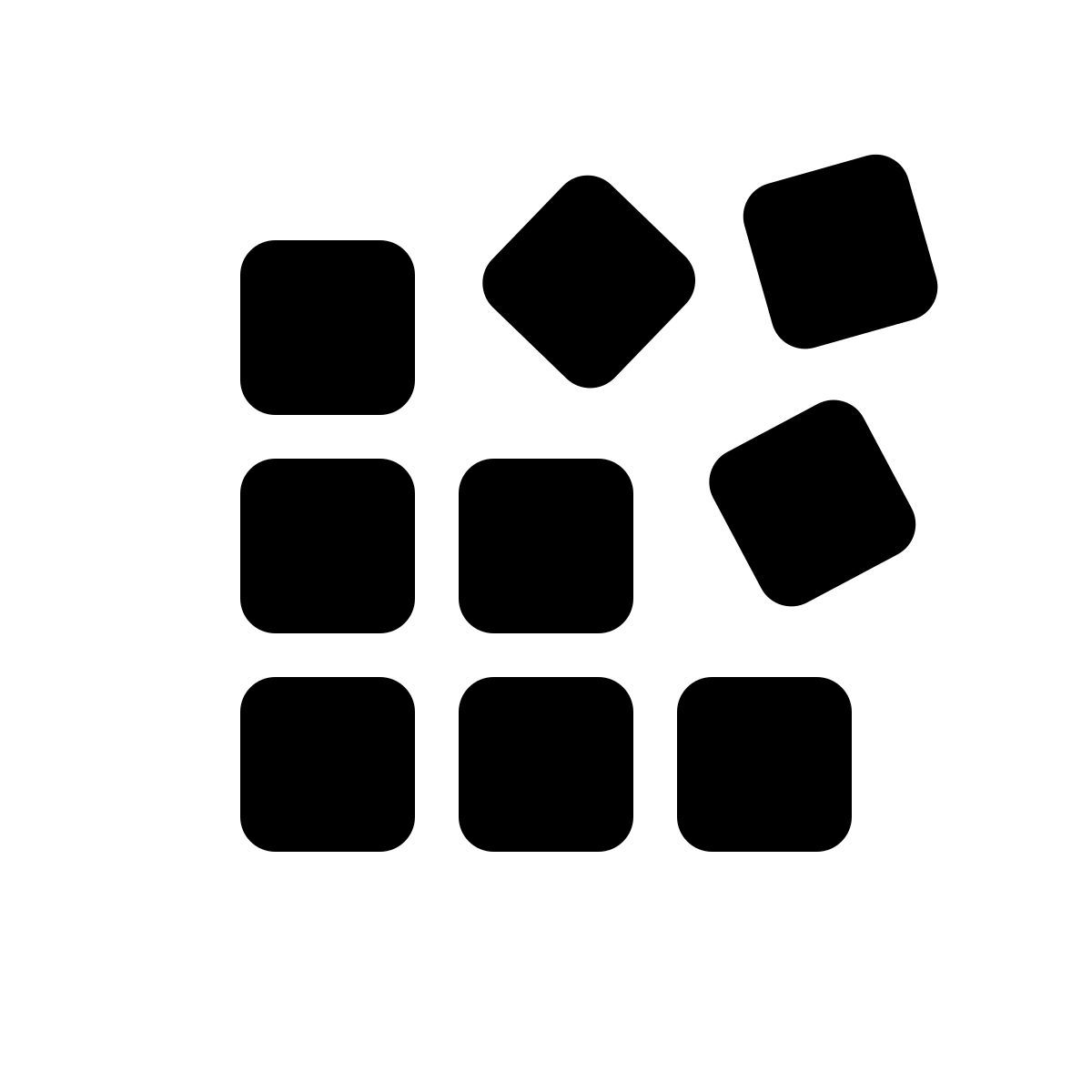 apple sf ultralight filled style 操作系统 icon