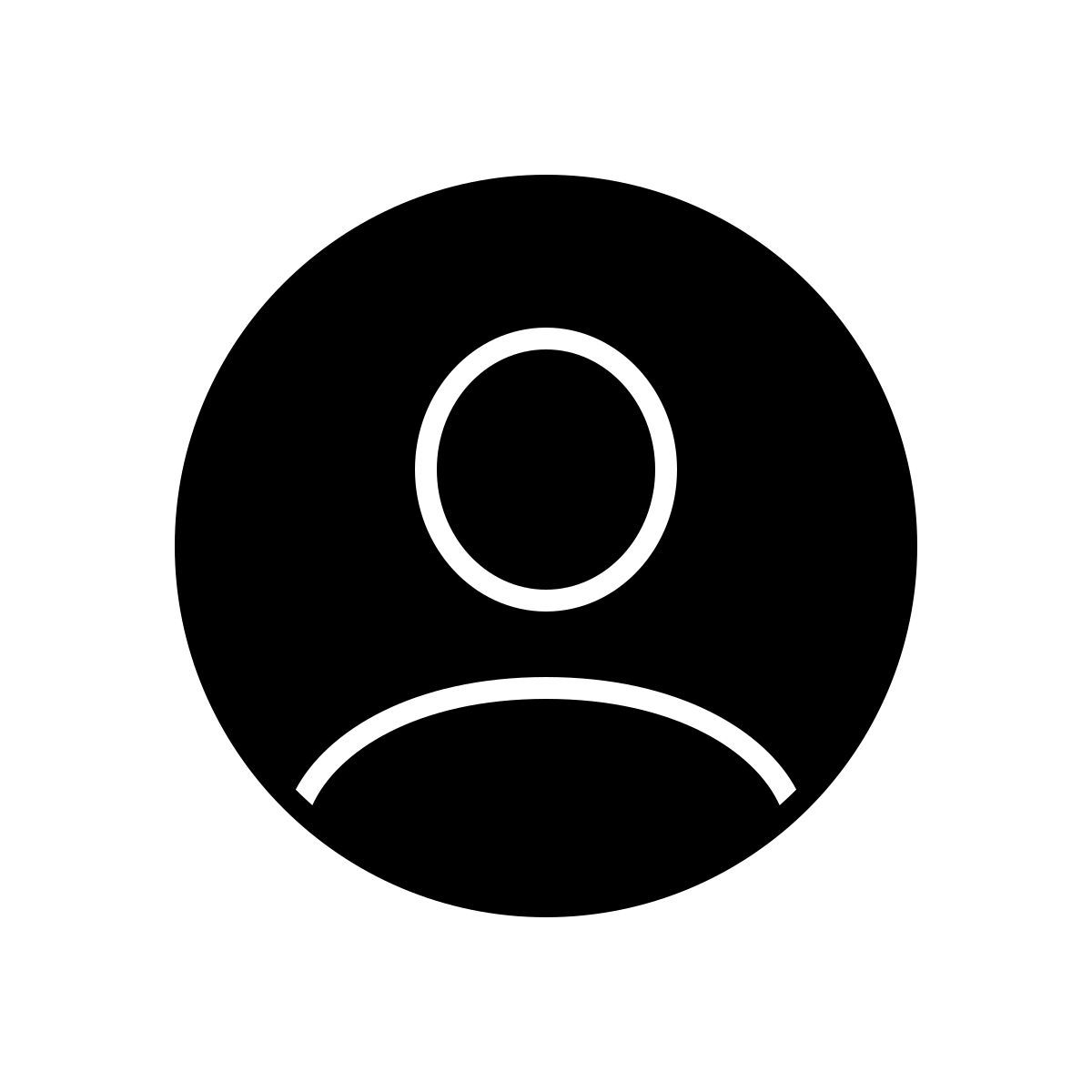 apple sf ultralight filled style test account icon
