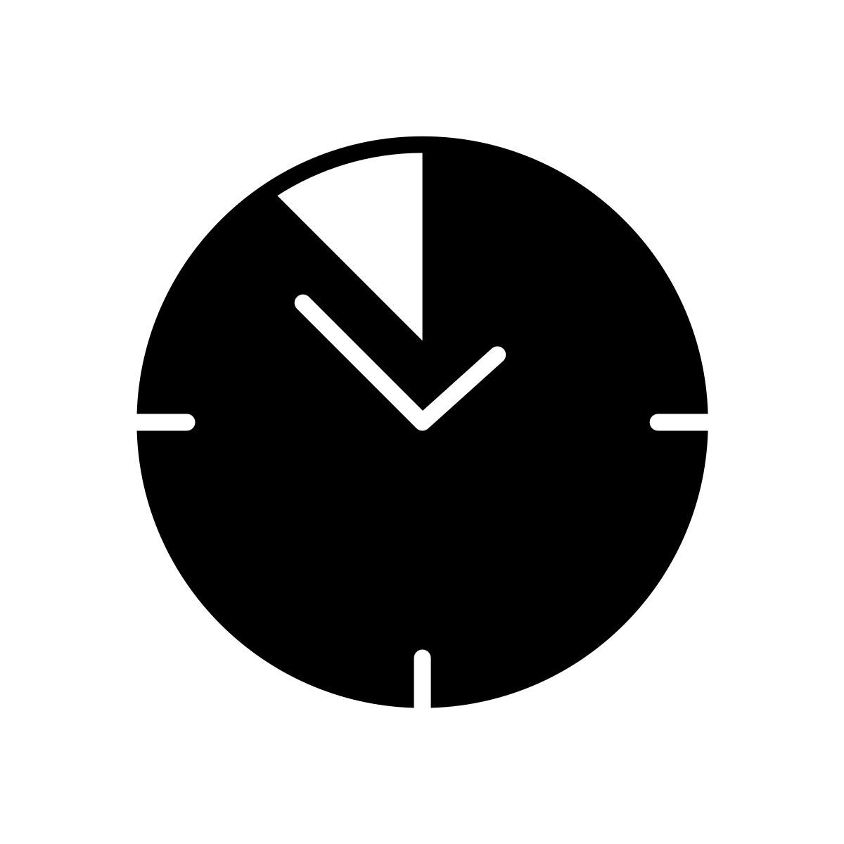 apple sf ultralight filled style intervalo de tiempo icon