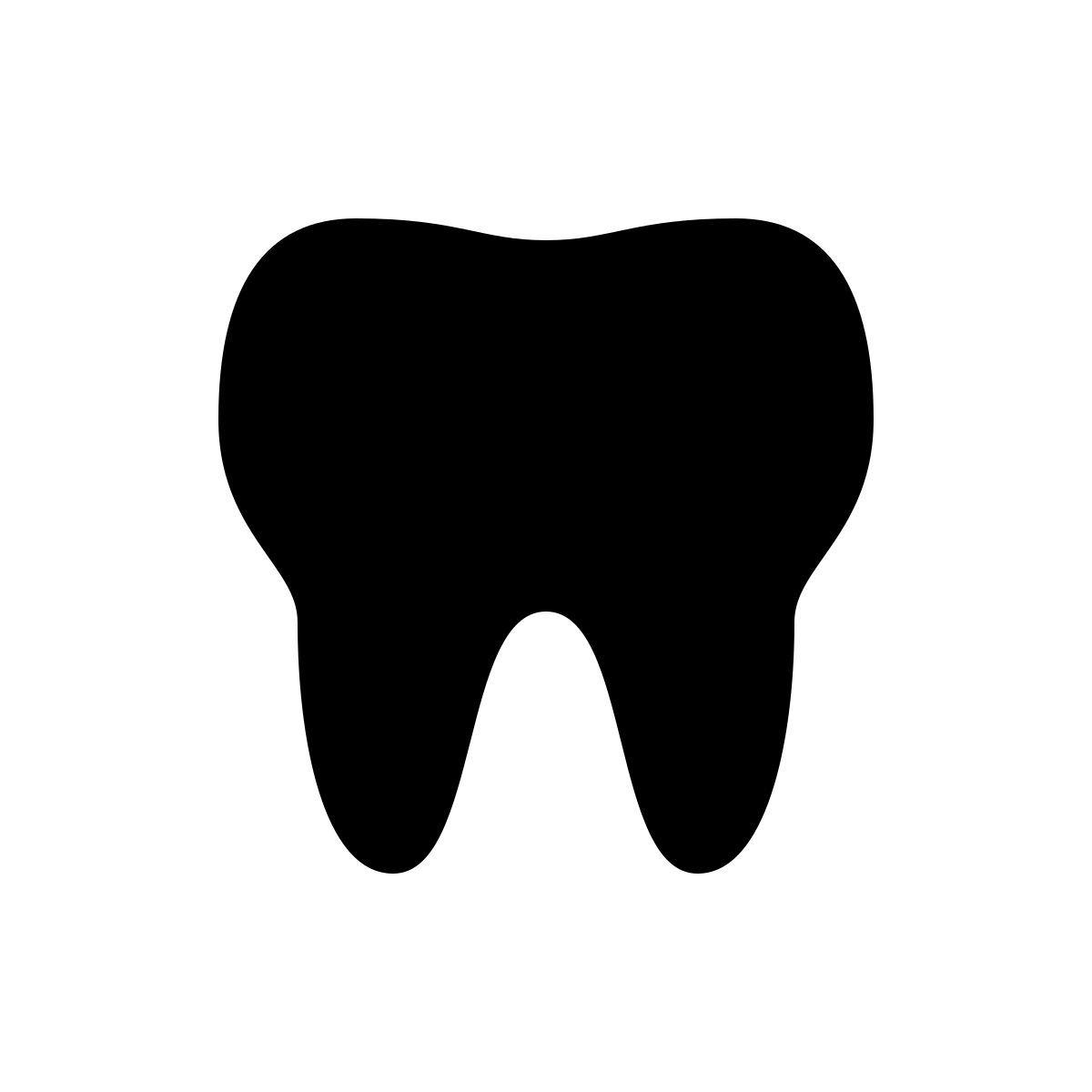 apple sf ultralight filled style dente icon