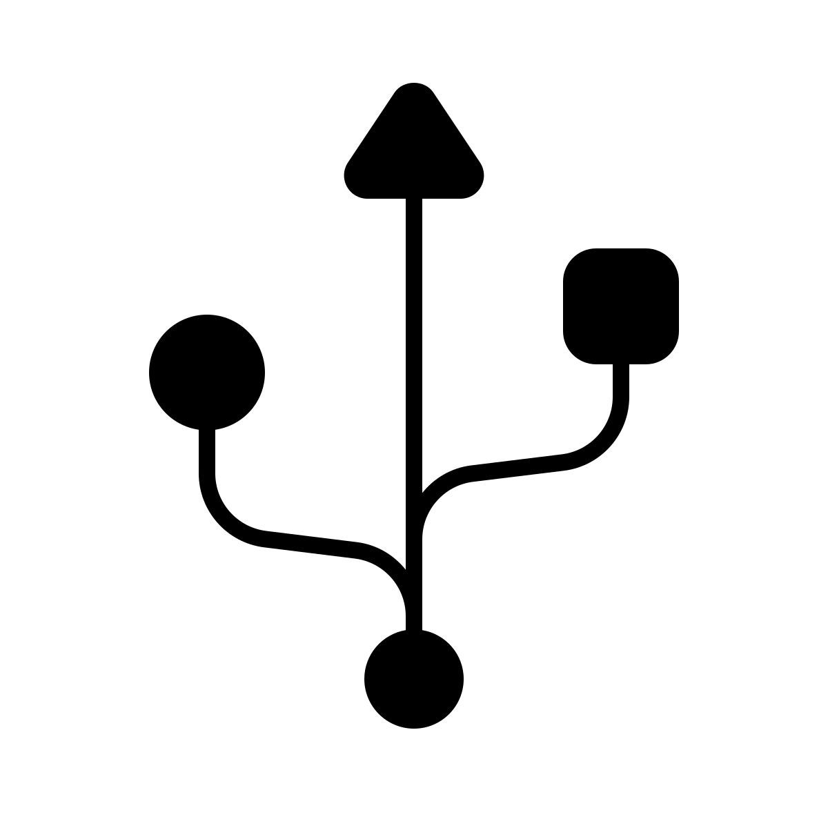 apple sf ultralight filled style usb anschluss icon