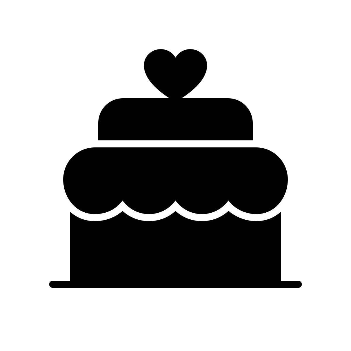 apple sf ultralight filled style 结婚蛋糕 icon