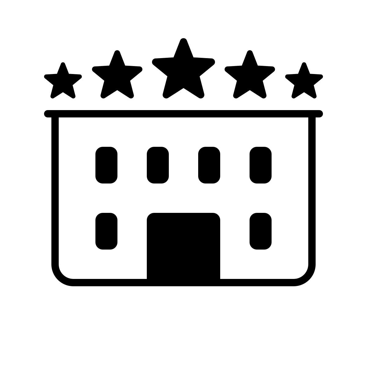 apple sf ultralight style 5星级酒店 icon