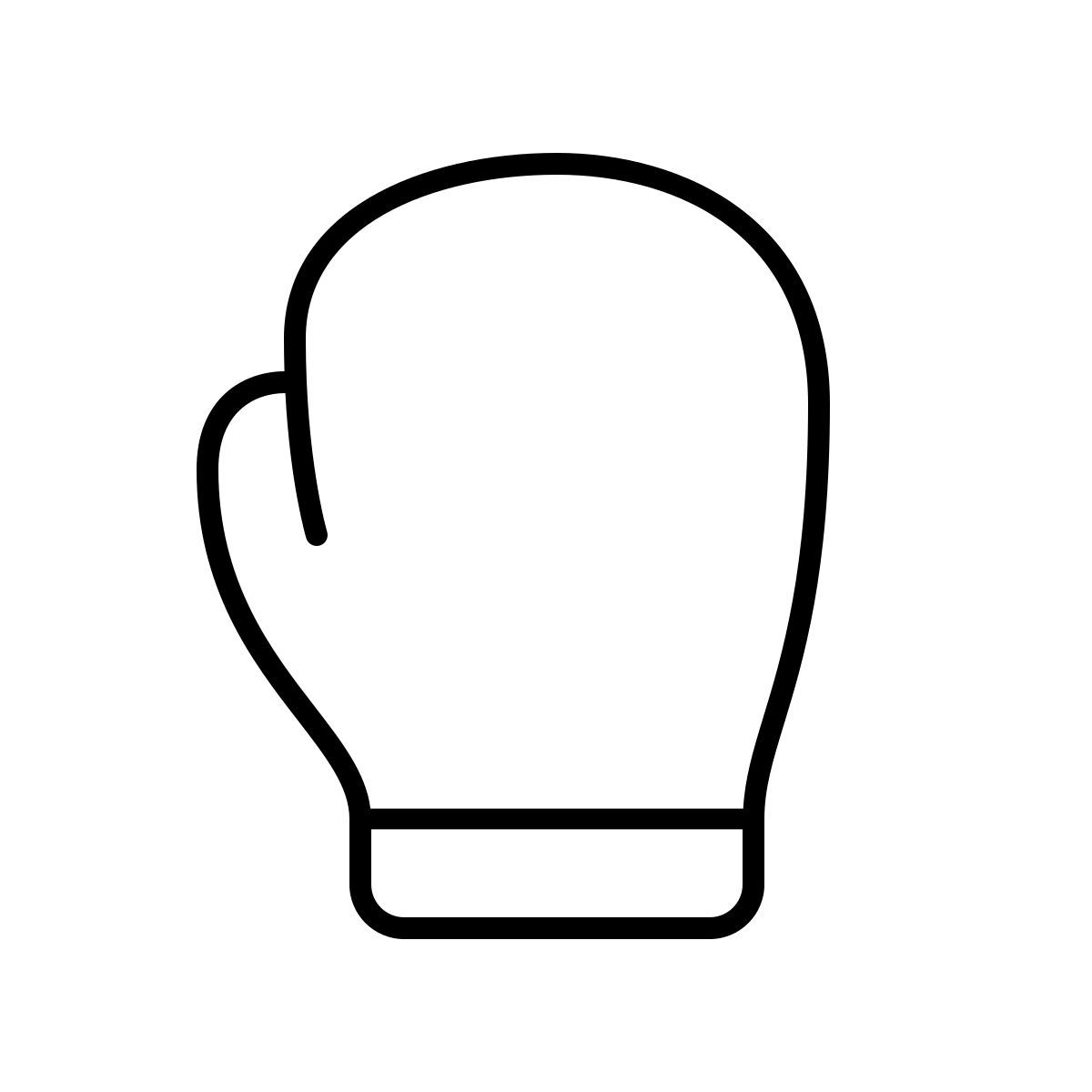 apple sf ultralight style boxing glove icon
