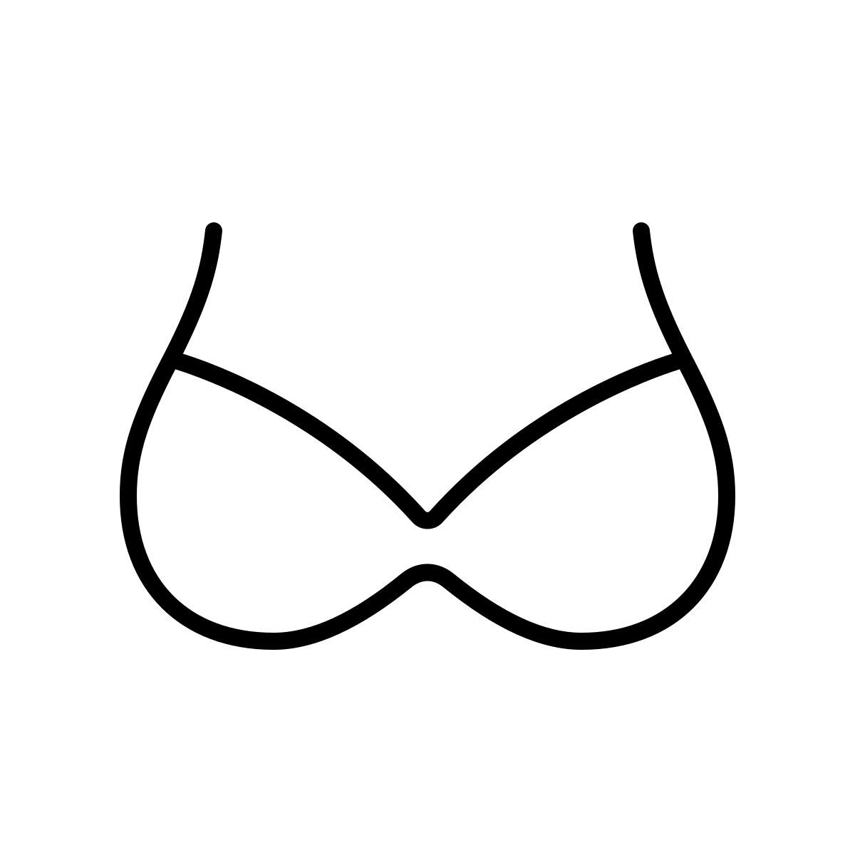 apple sf ultralight style 브래지어 icon