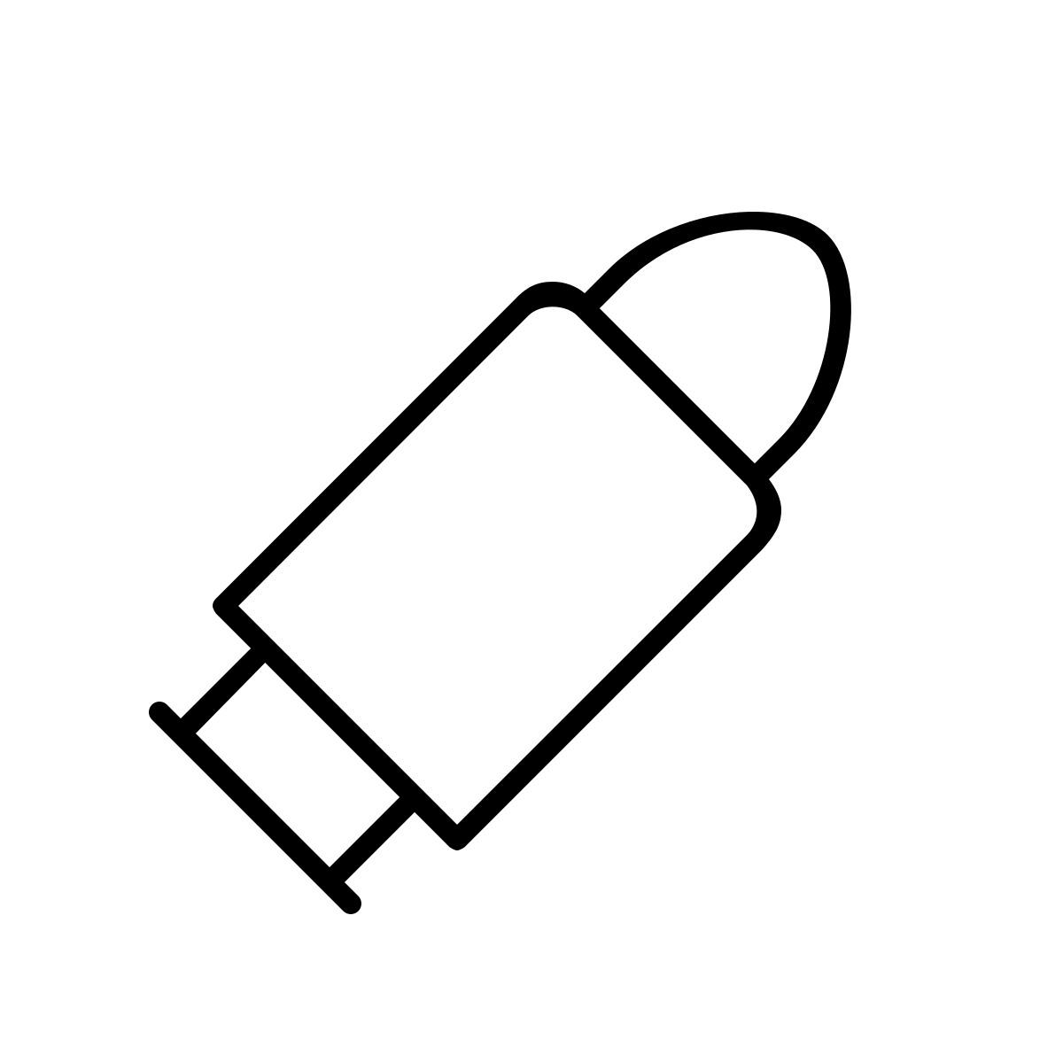 apple sf ultralight style bullet icon