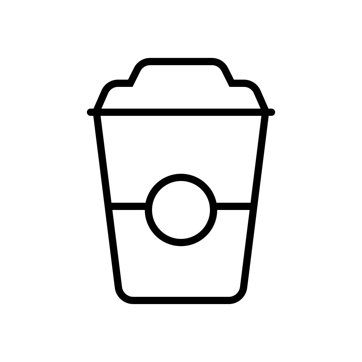 apple sf ultralight style café para llevar icon