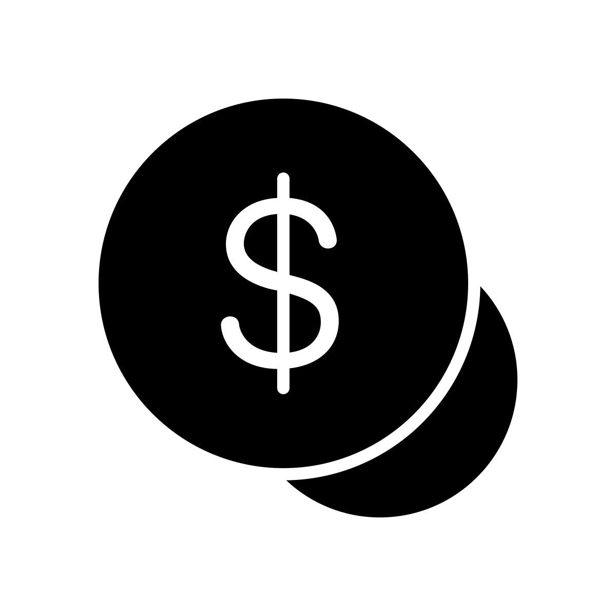 icona coins  v2 apple sf ultralight style